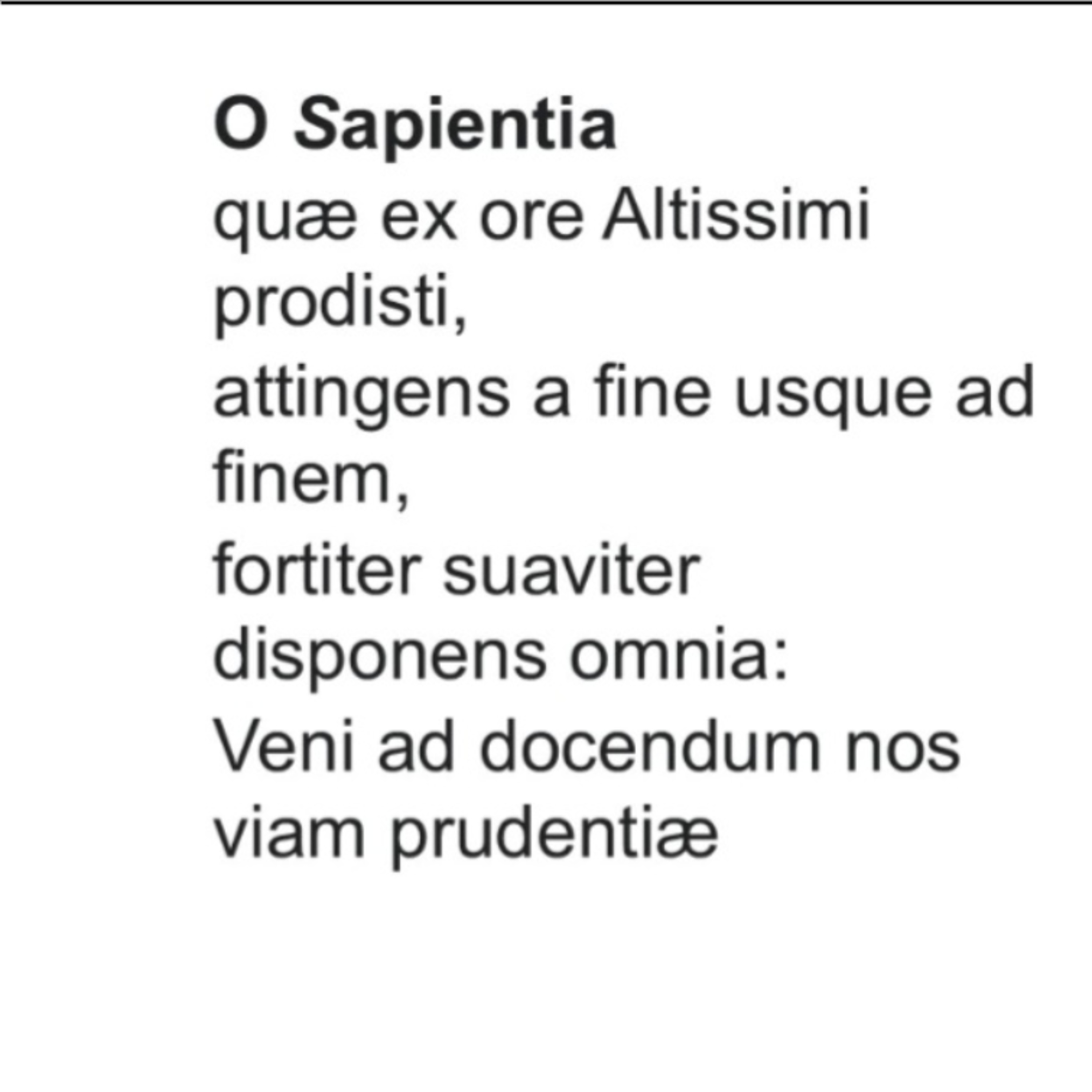 Antífonas da Expectação de Maria 01 - Ó Sabedoria episode artwork