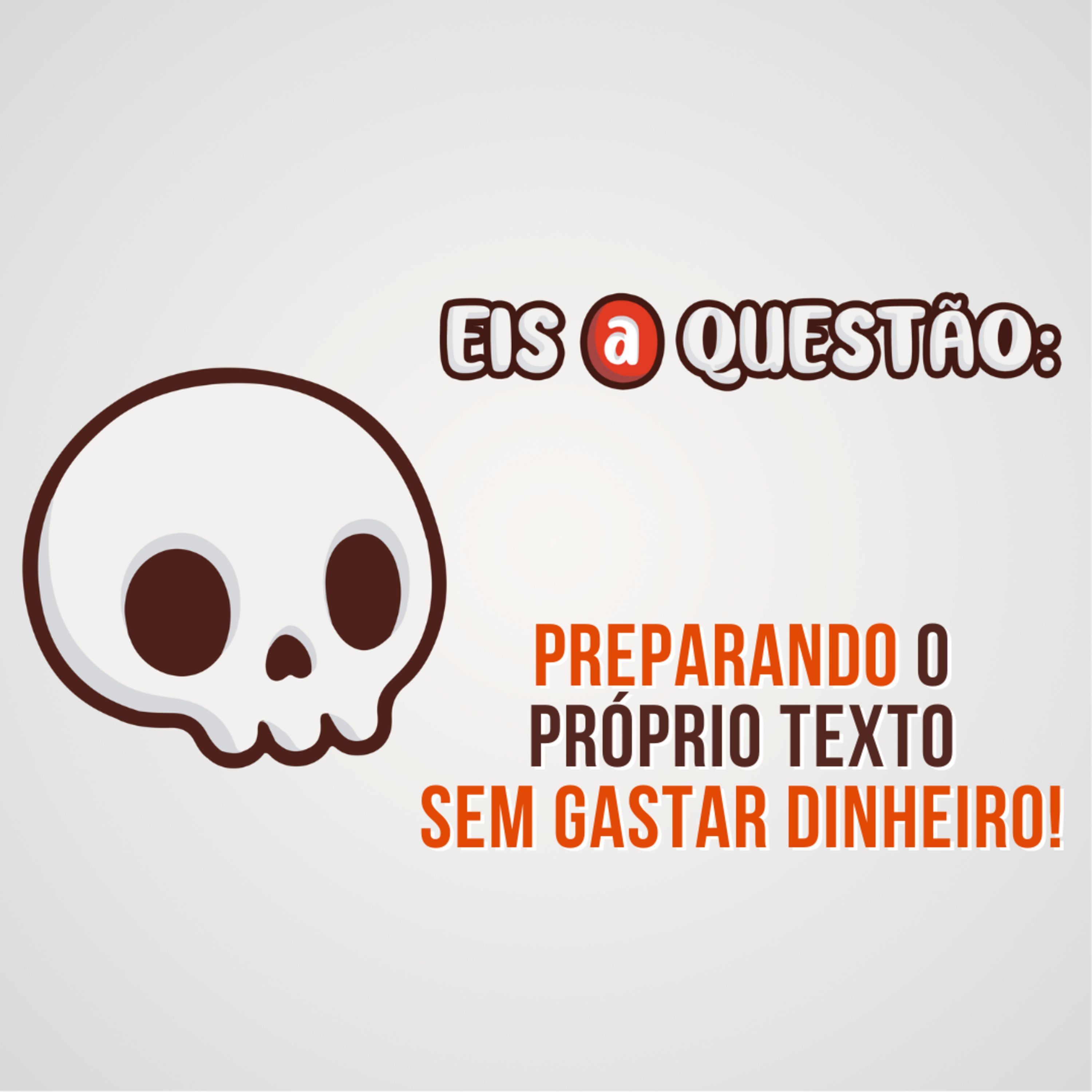 Editando o próprio texto sem gastar um centavo | Eis a Questão 39