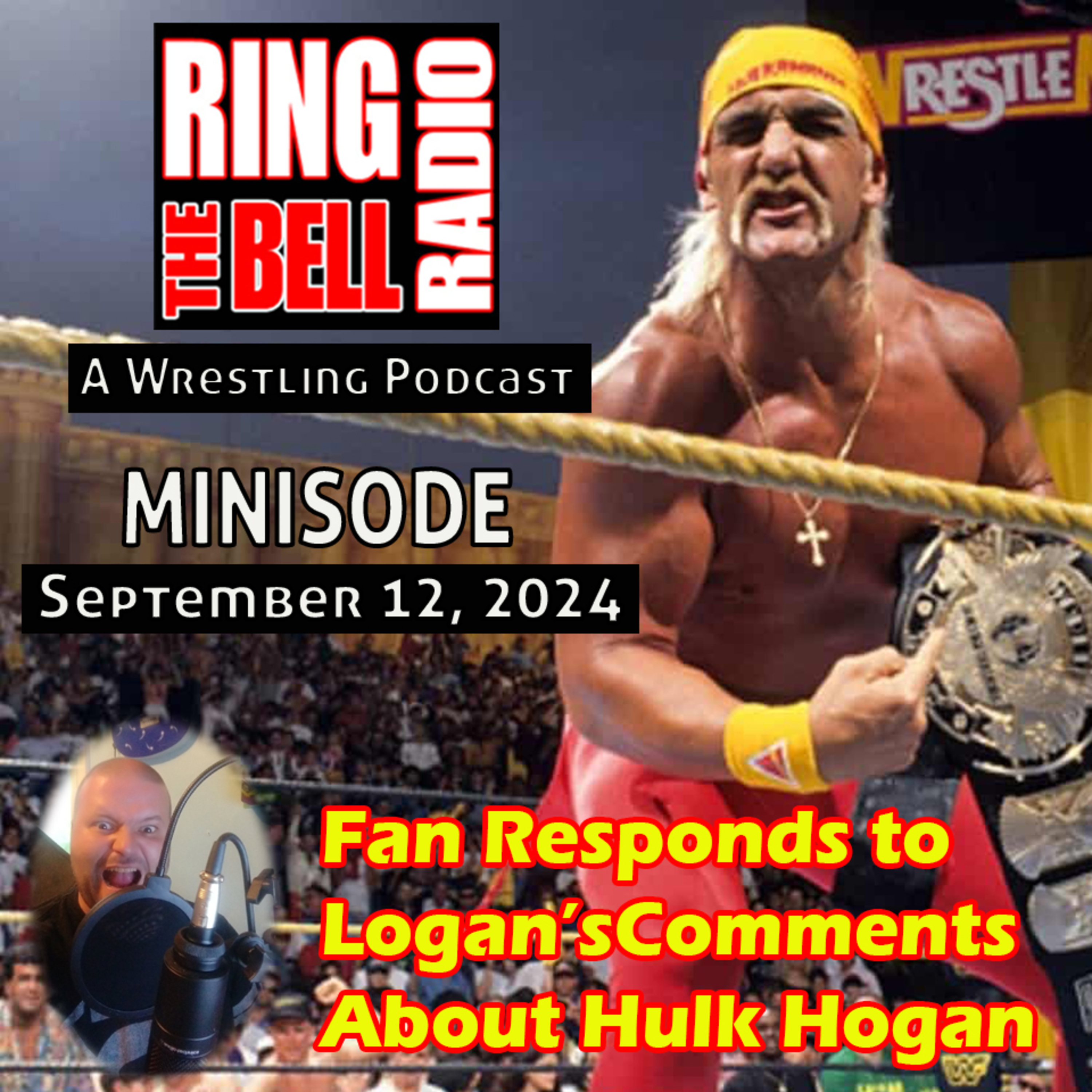 Episode 189: MINISODE Fan Responds to Logan's Comments About Hulk Hogan - 9/12/24 episode artwork