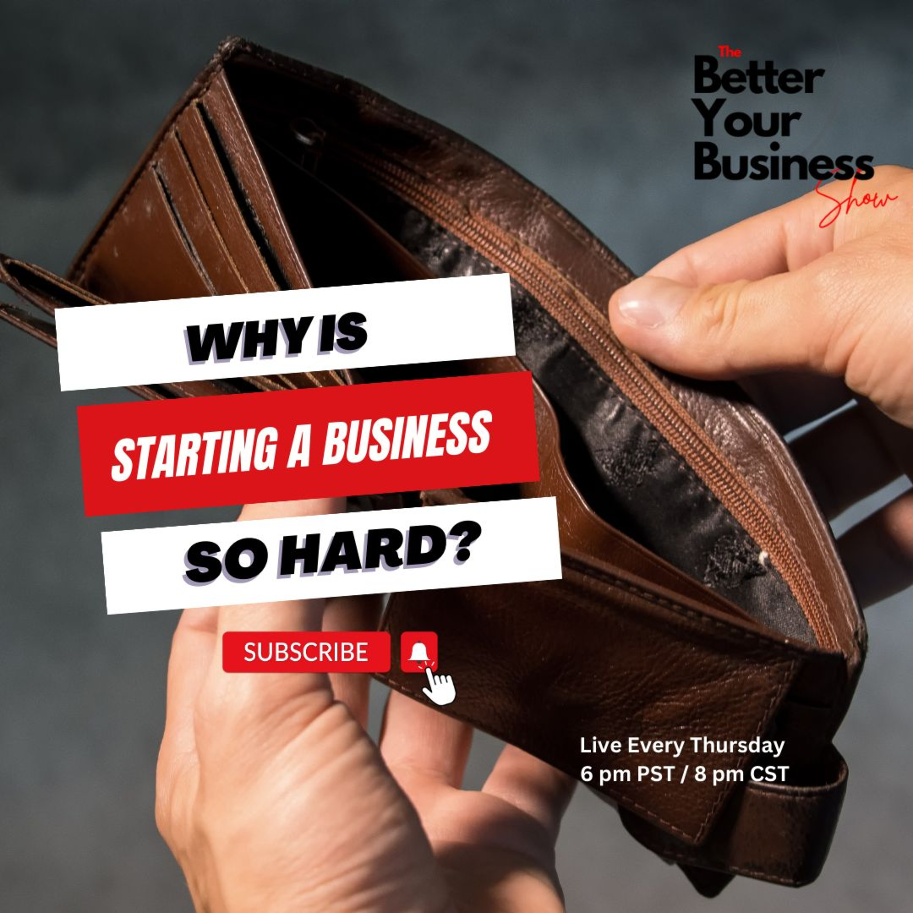 Why Is Starting A Business So Hard? episode artwork