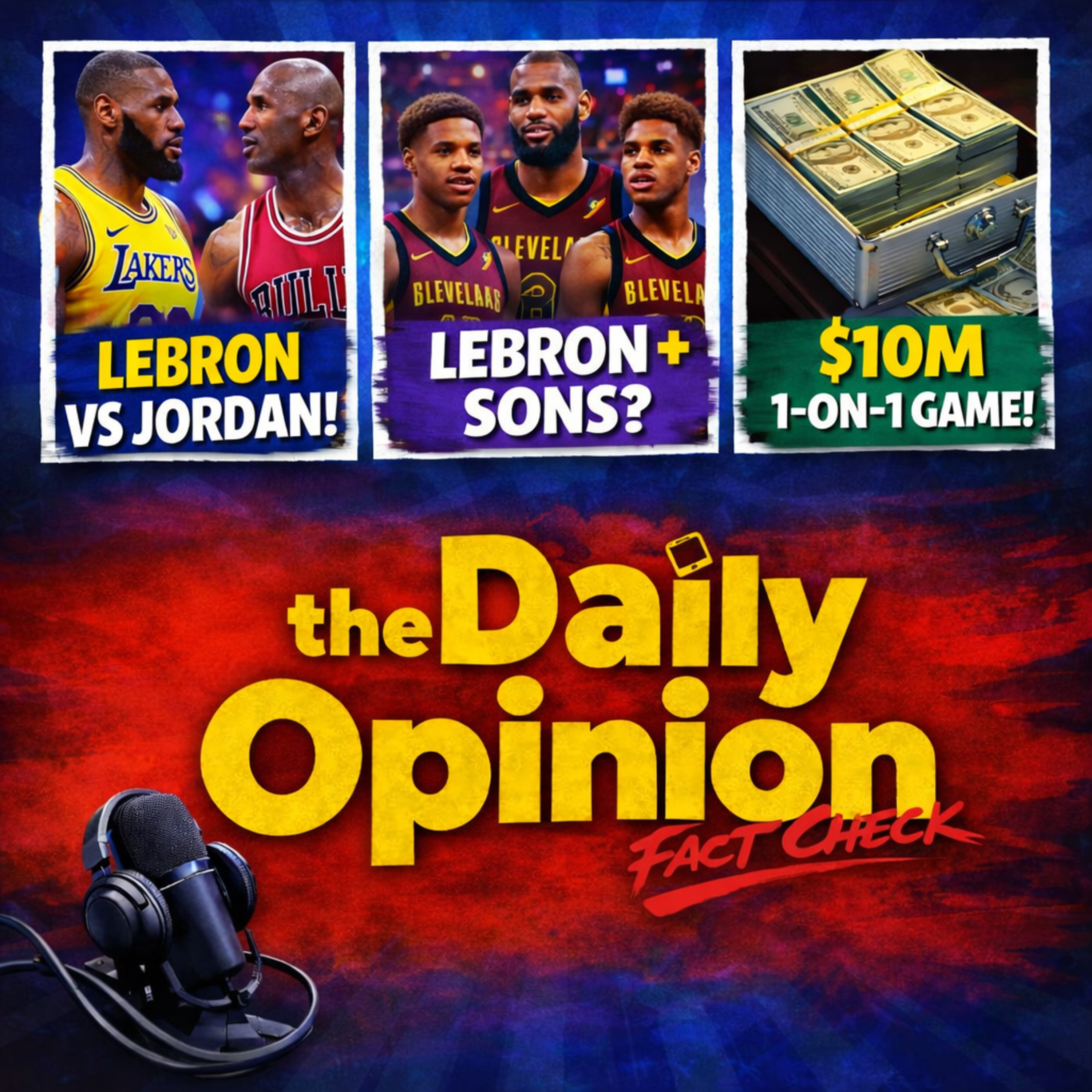 Ending Lebron vs Jordan Debate *Basketball Special* #84 episode artwork