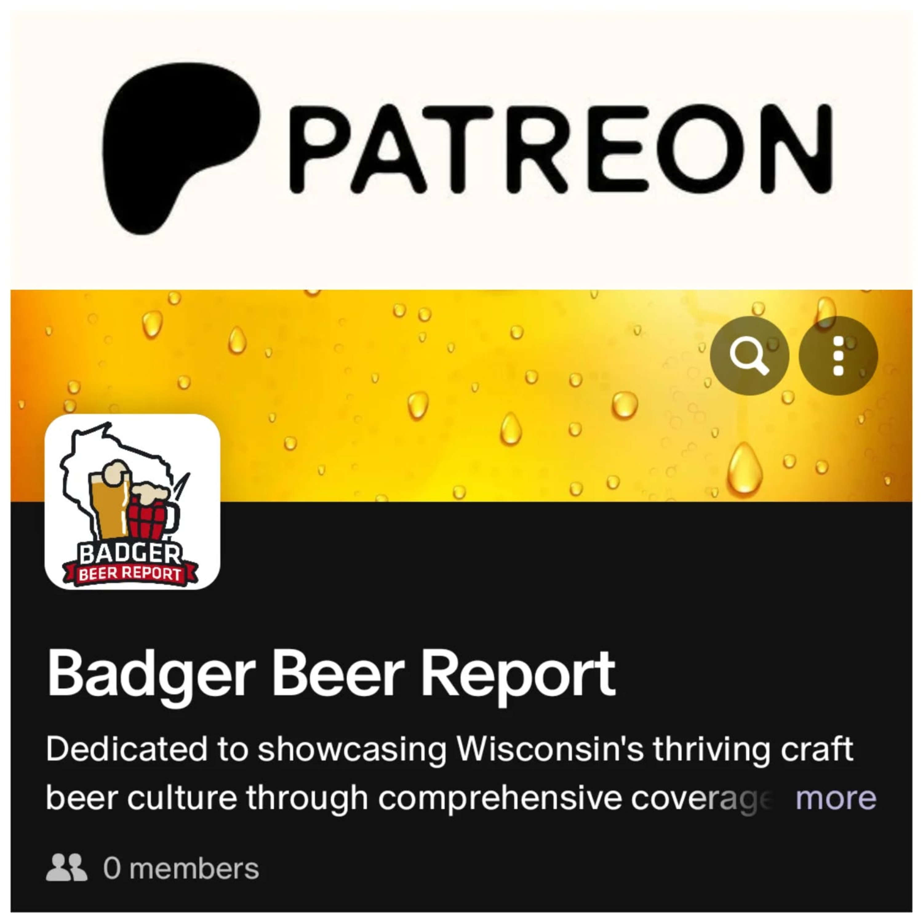 A Badger Beer Report Special: Patreon Release