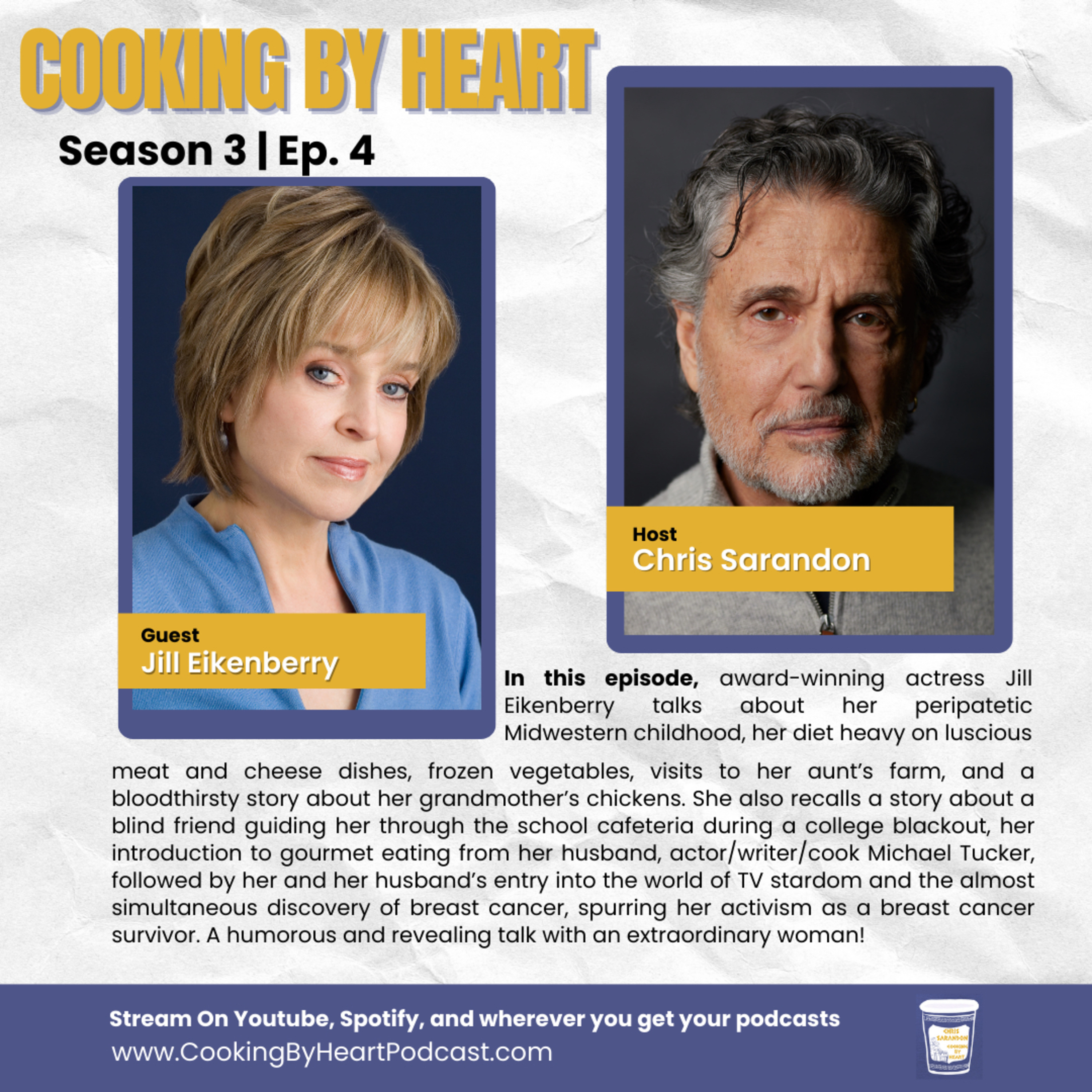 Cooking By Heart with Chris Sarandon
