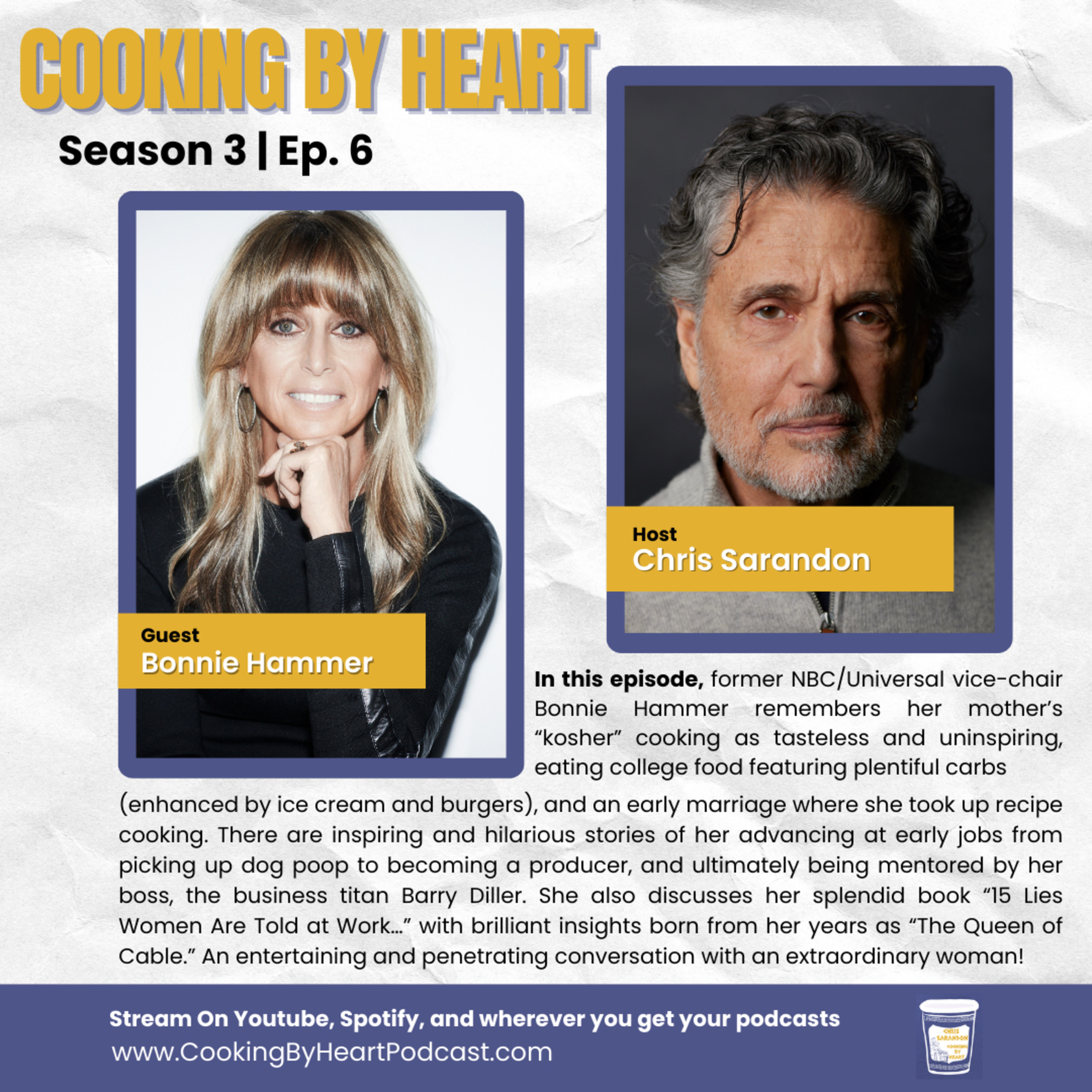 Cooking By Heart with Chris Sarandon