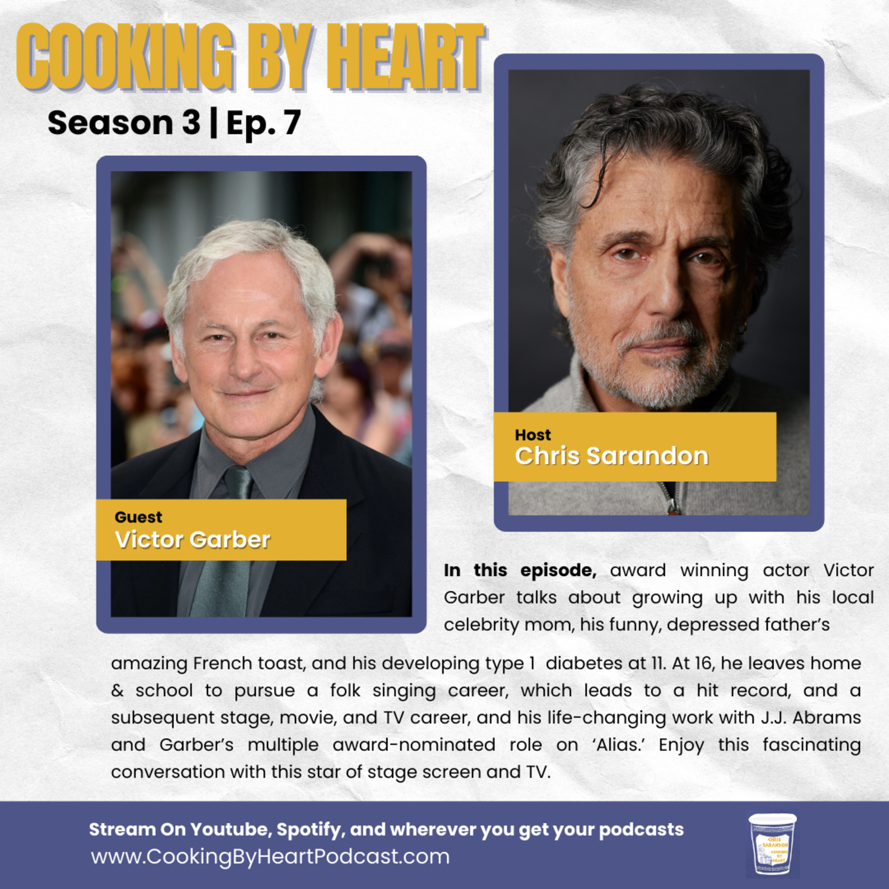 Cooking By Heart with Chris Sarandon