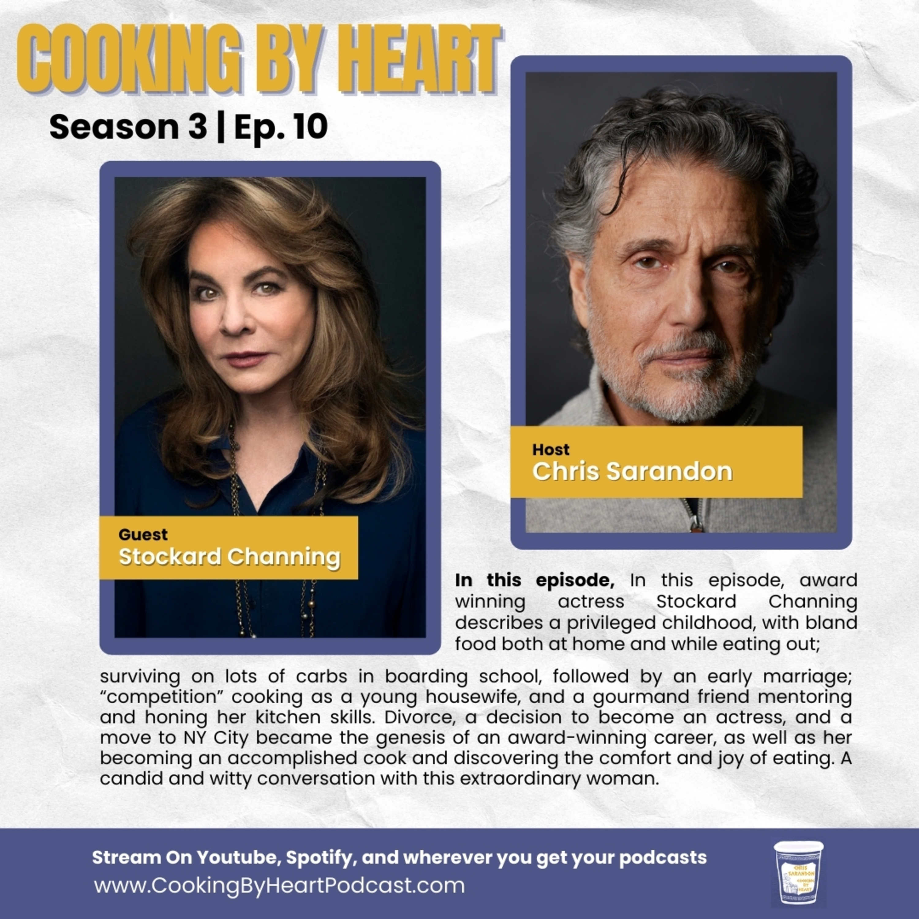 Cooking By Heart with Chris Sarandon