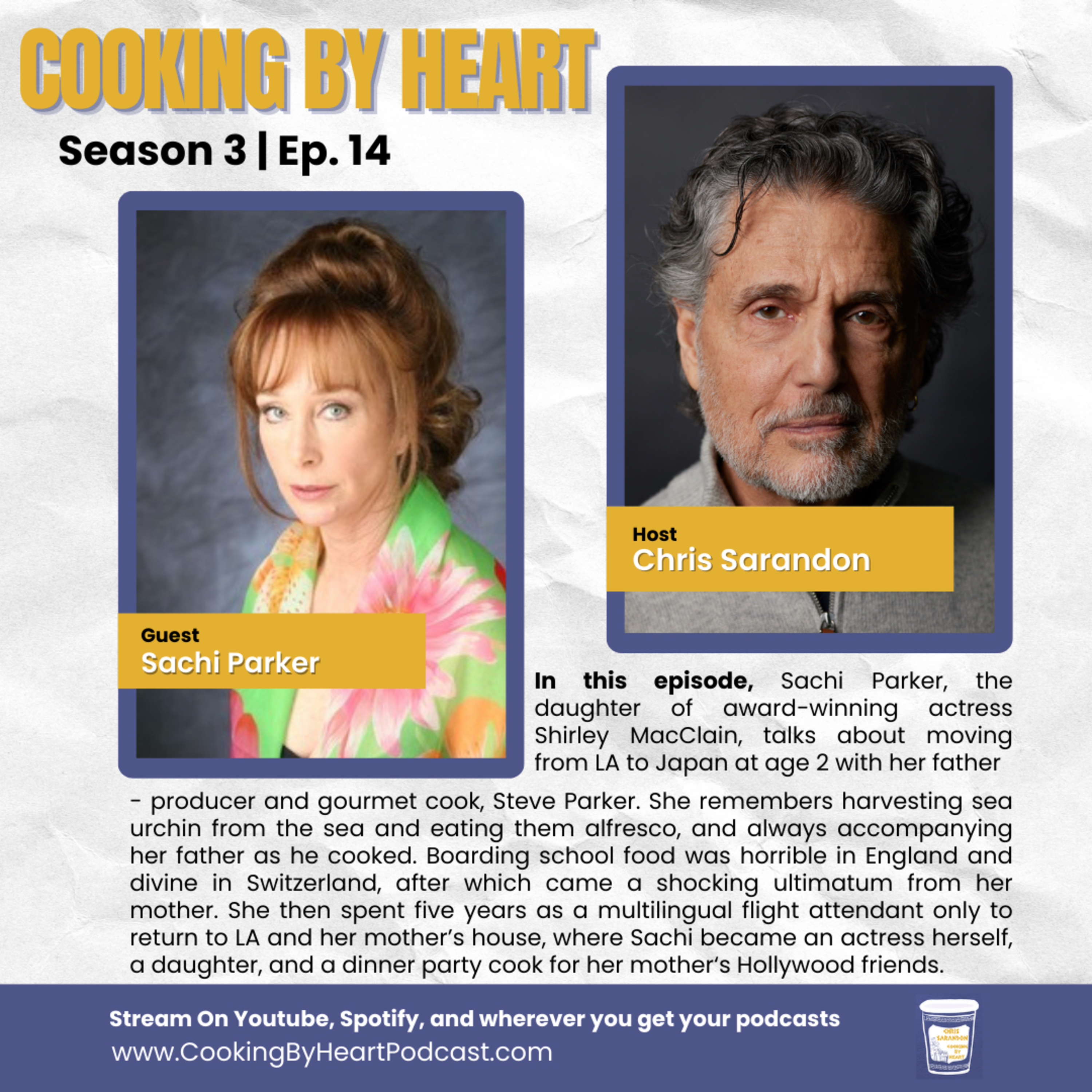 Cooking By Heart with Chris Sarandon
