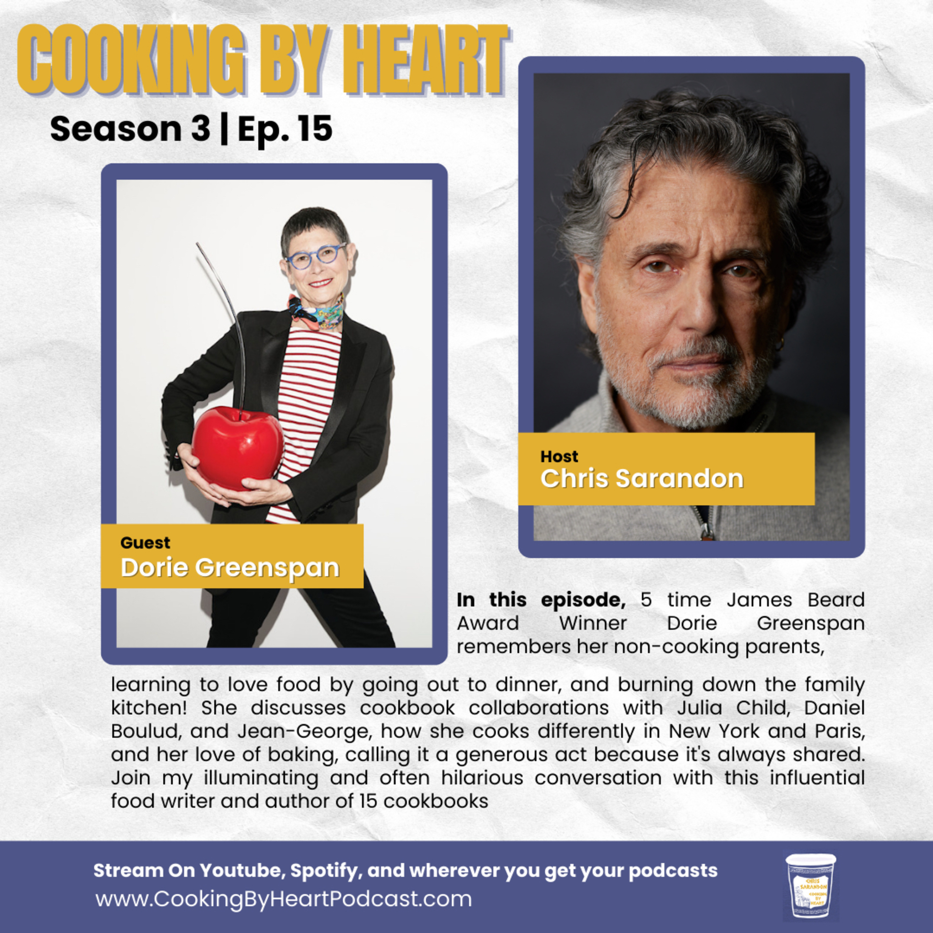 Cooking By Heart with Chris Sarandon
