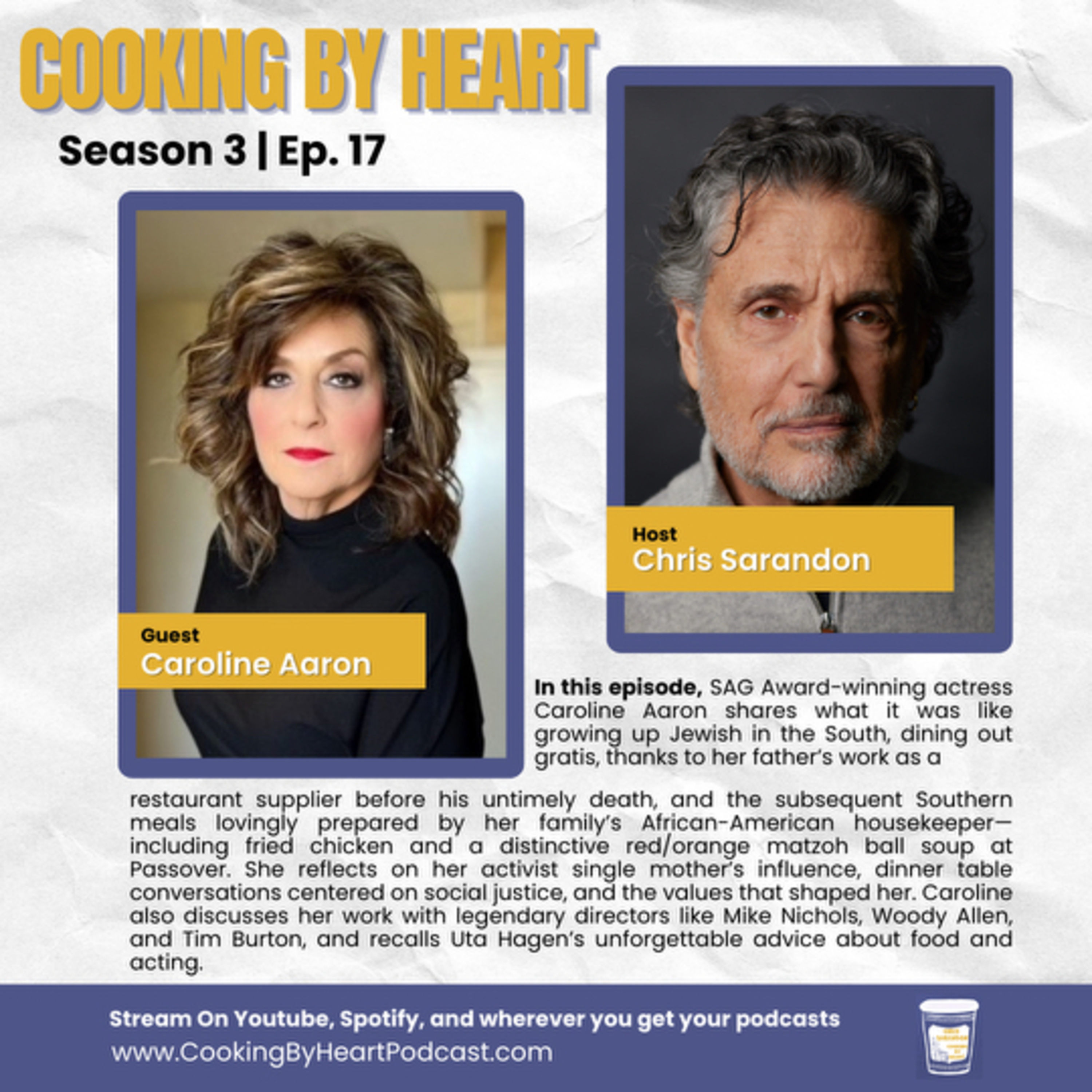 Cooking By Heart with Chris Sarandon