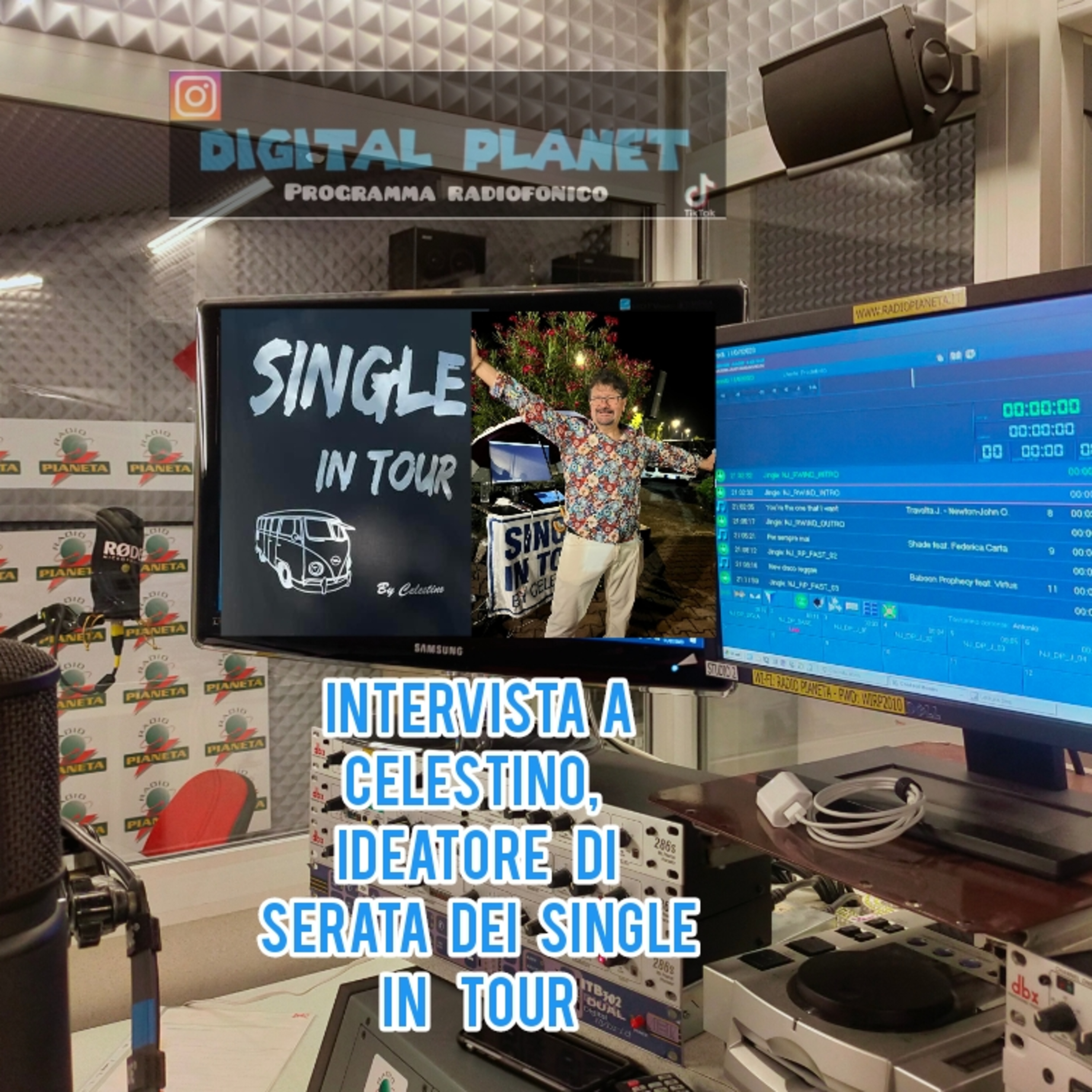 INTERVISTA A CELESTINO, IDEATORE DI SERATA DEI SINGLE IN TOUR (2-7-2024) episode artwork
