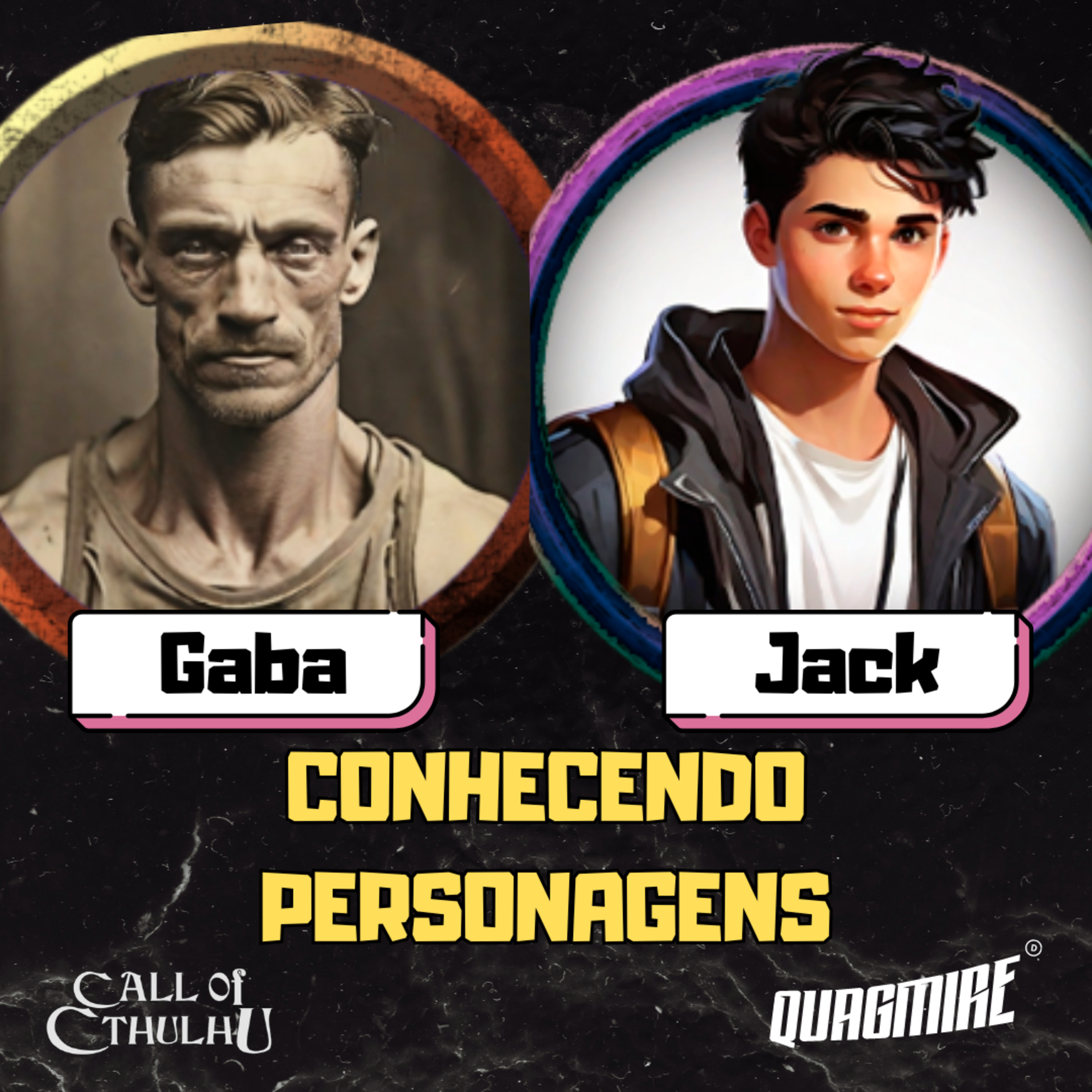 Conhecendo os Personagens do "Mistério do Hotel Rawls" (Cthulhu RPG) episode artwork
