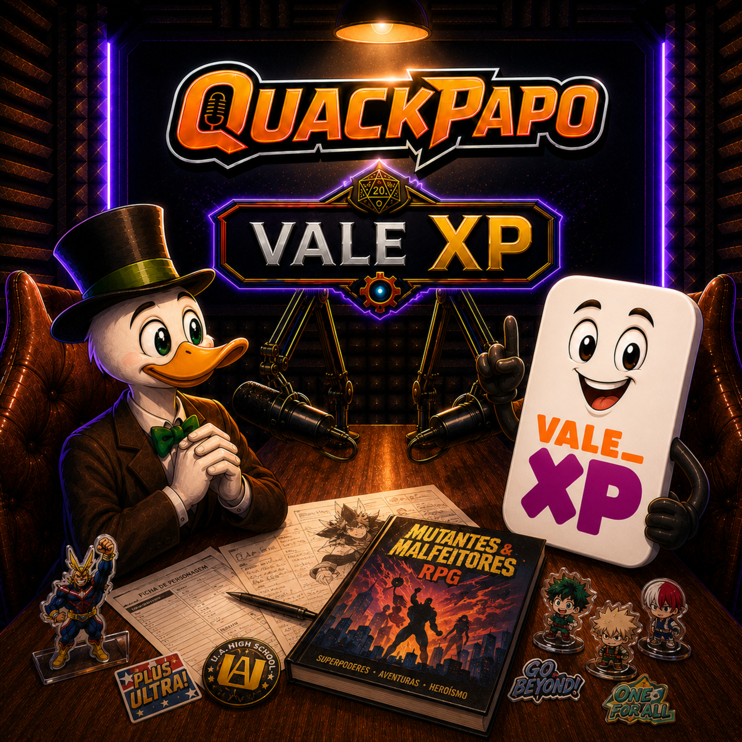 QuackPapo com Vale XP RPG - Falando sobre Produção de Conteúdo de RPG episode artwork