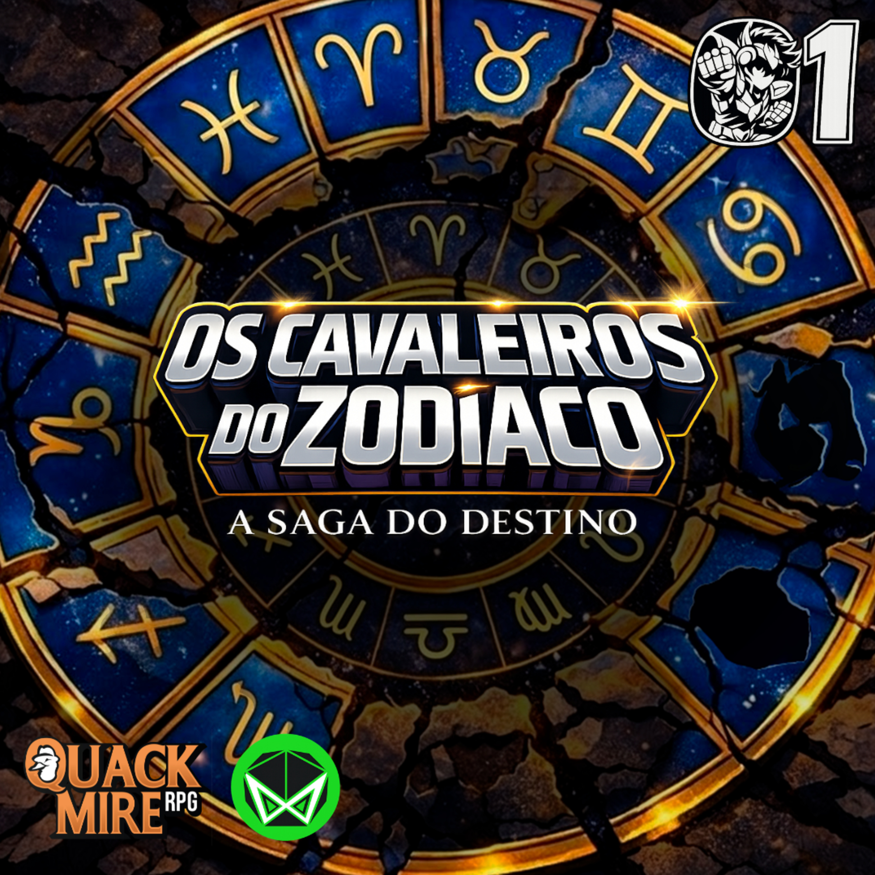 Os Cavaleiros do Zodíaco RPG | A Saga do Destino | EP. 01 | RPG Sonorizado episode artwork