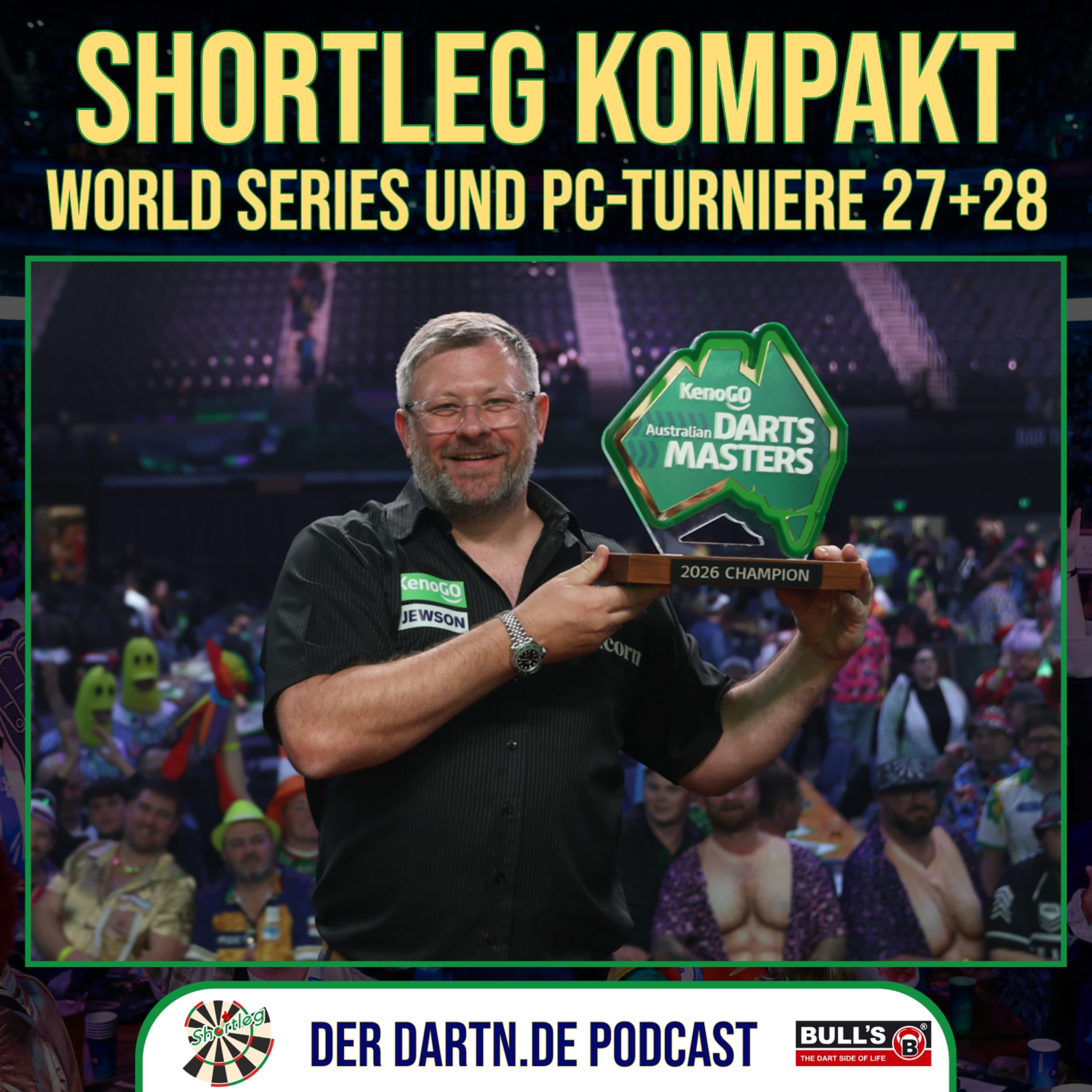 Shortleg Kompakt - Players Championship 27 & 28 + Australian Darts Masters - 27.08.2026 episode artwork