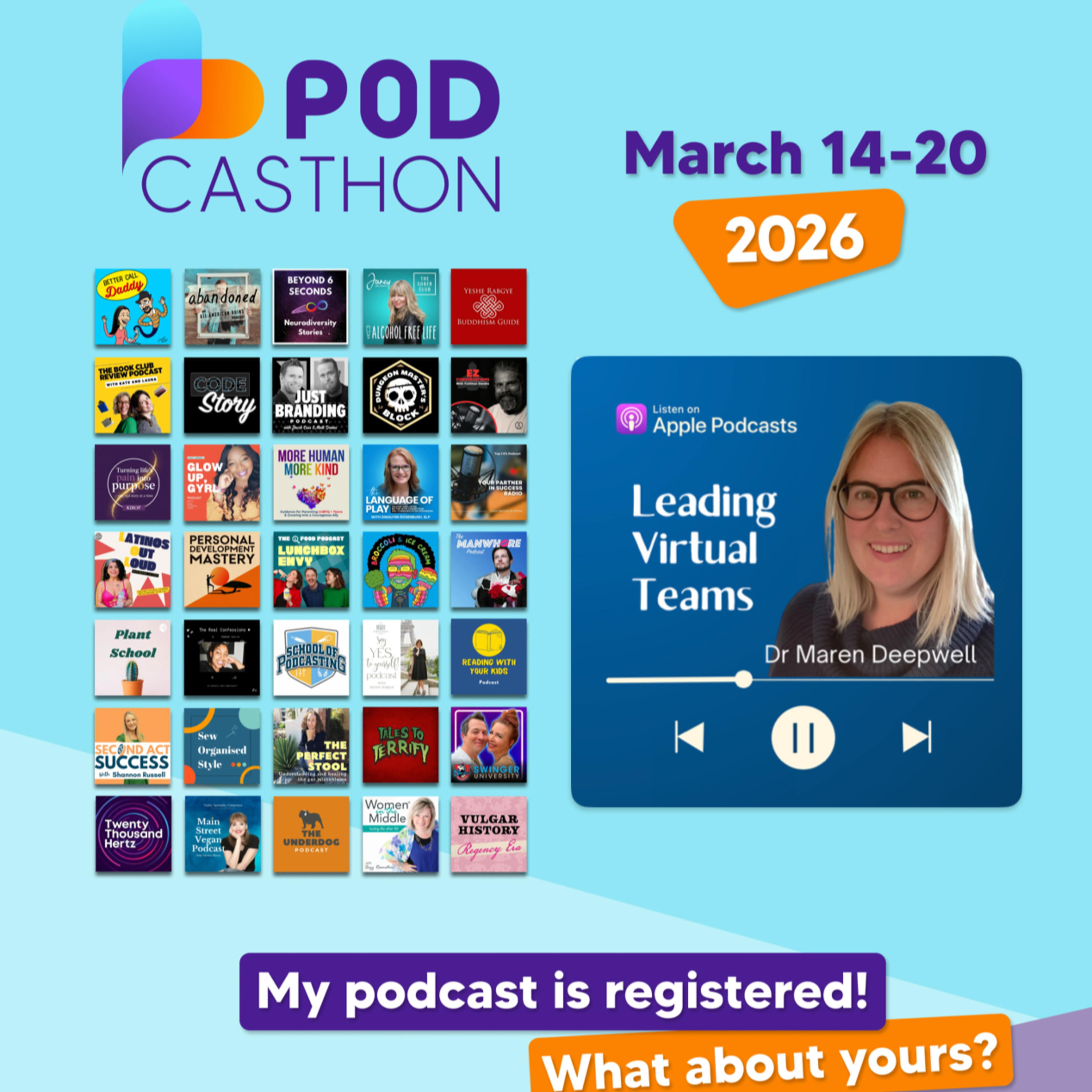 139 - Mentoring and Coaching Podcasthon Special episode artwork
