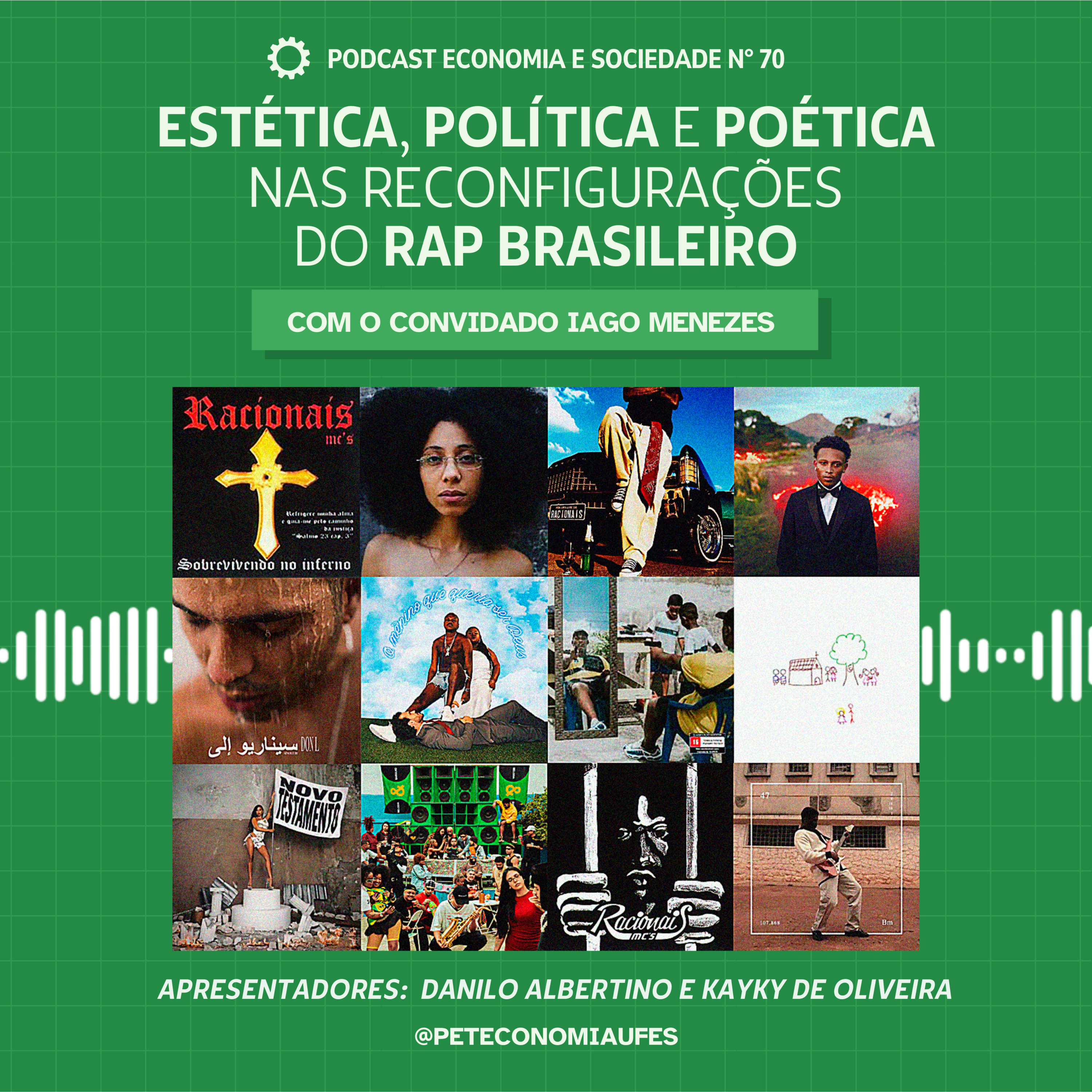 Episódio 70 - Estética, política e poética nas reconfigurações do rap brasileiro