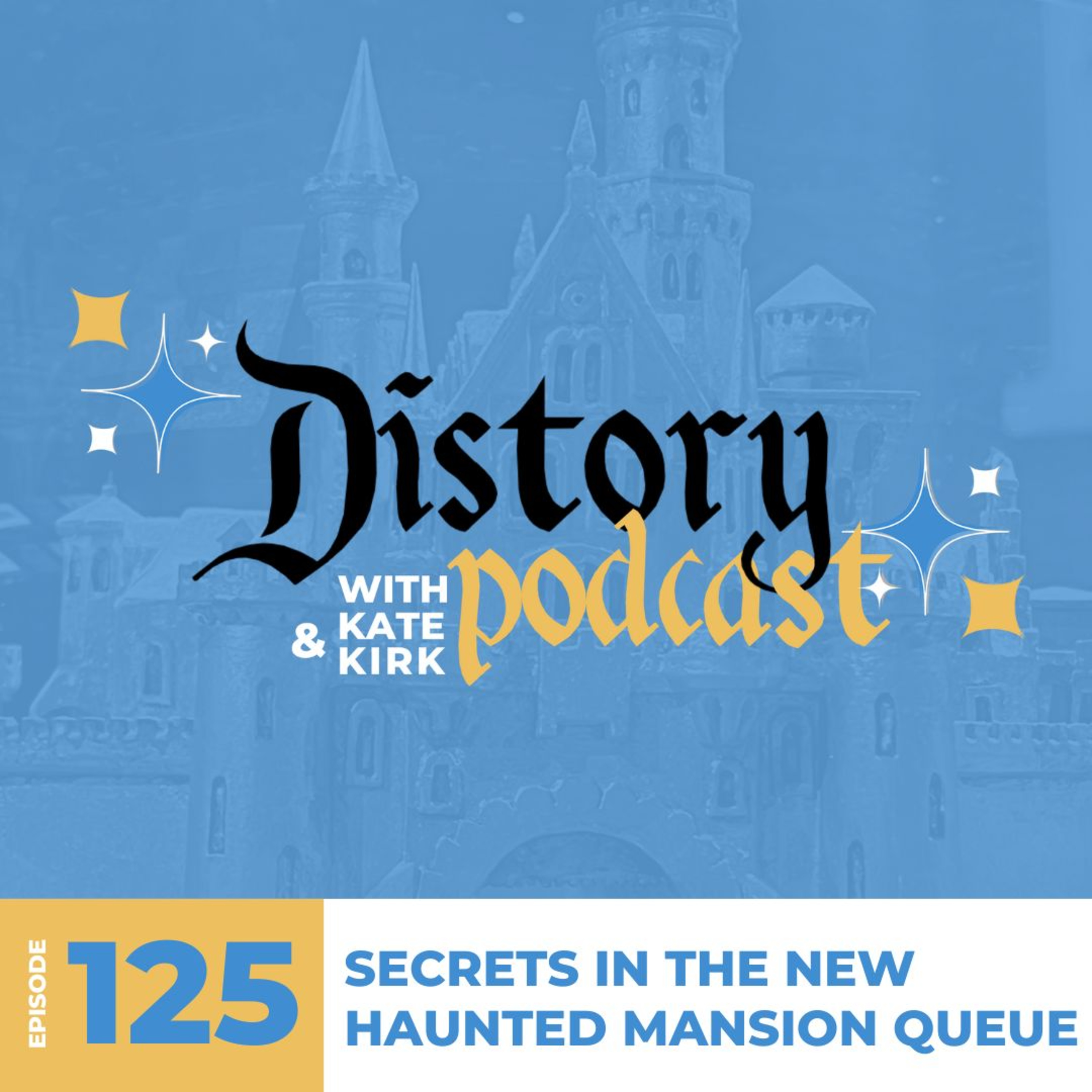 125. Hidden Secrets & Stories in the New Haunted Mansion Queue: Part 1