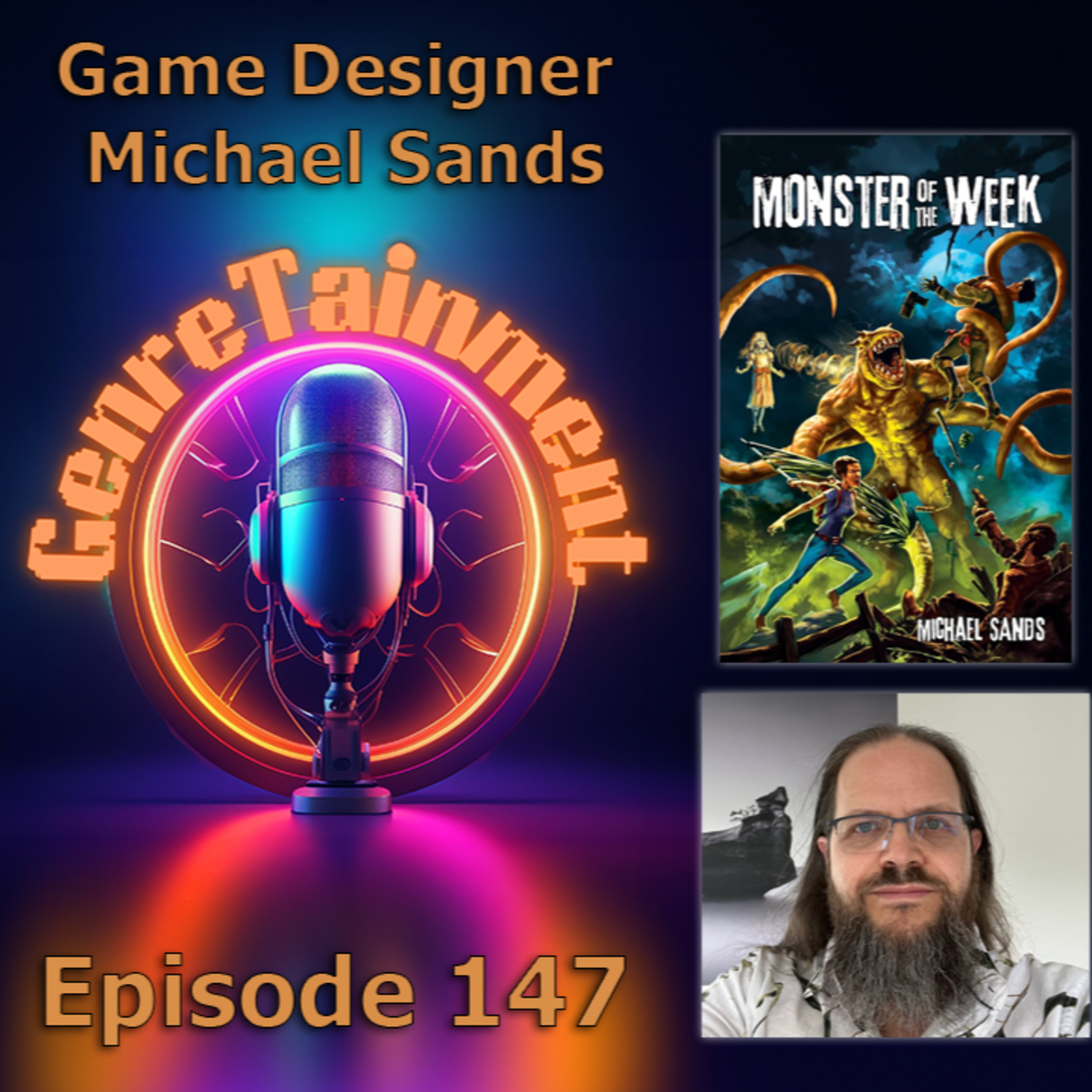 How Buffy and Supernatural Inspired Monster of the Week: Creator Michael Sands on Game Design & TTRPG Insights | GenreTainment episode artwork