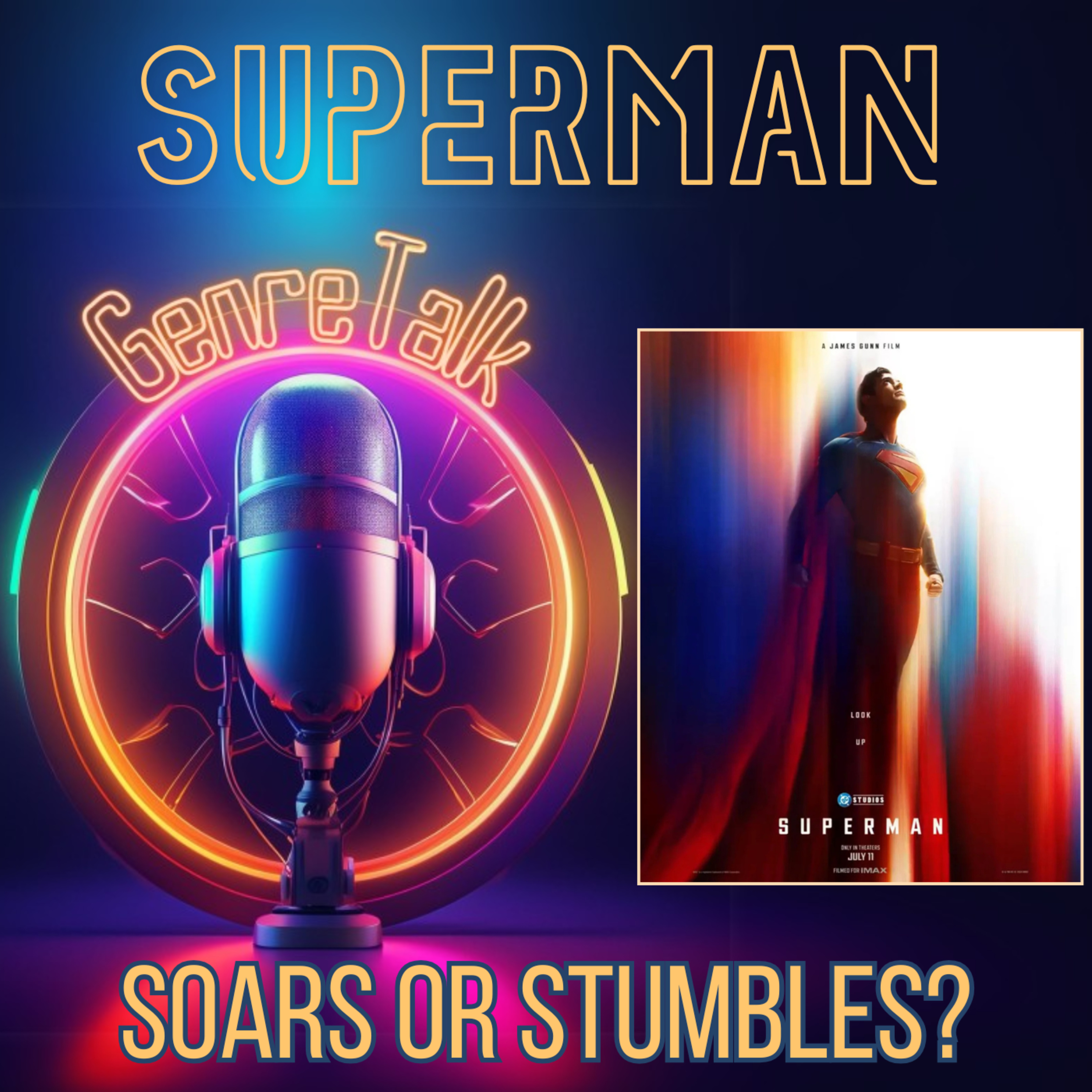 James Gunn’s Superman (2025) – Soars or Stumbles? DC Reboot Review | GenreTalk episode artwork