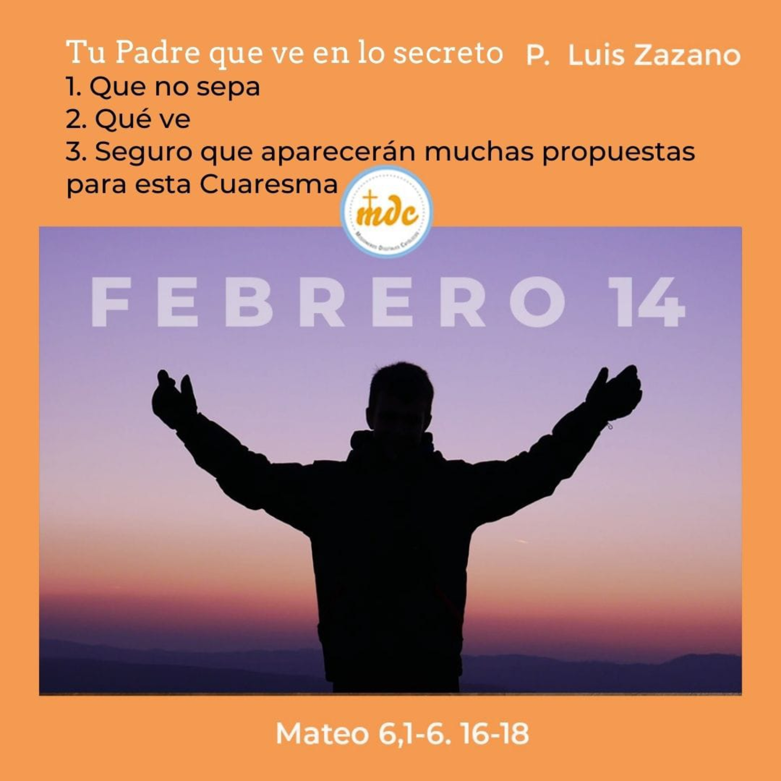 Mateo 6, 1-6. 16-18 episode artwork