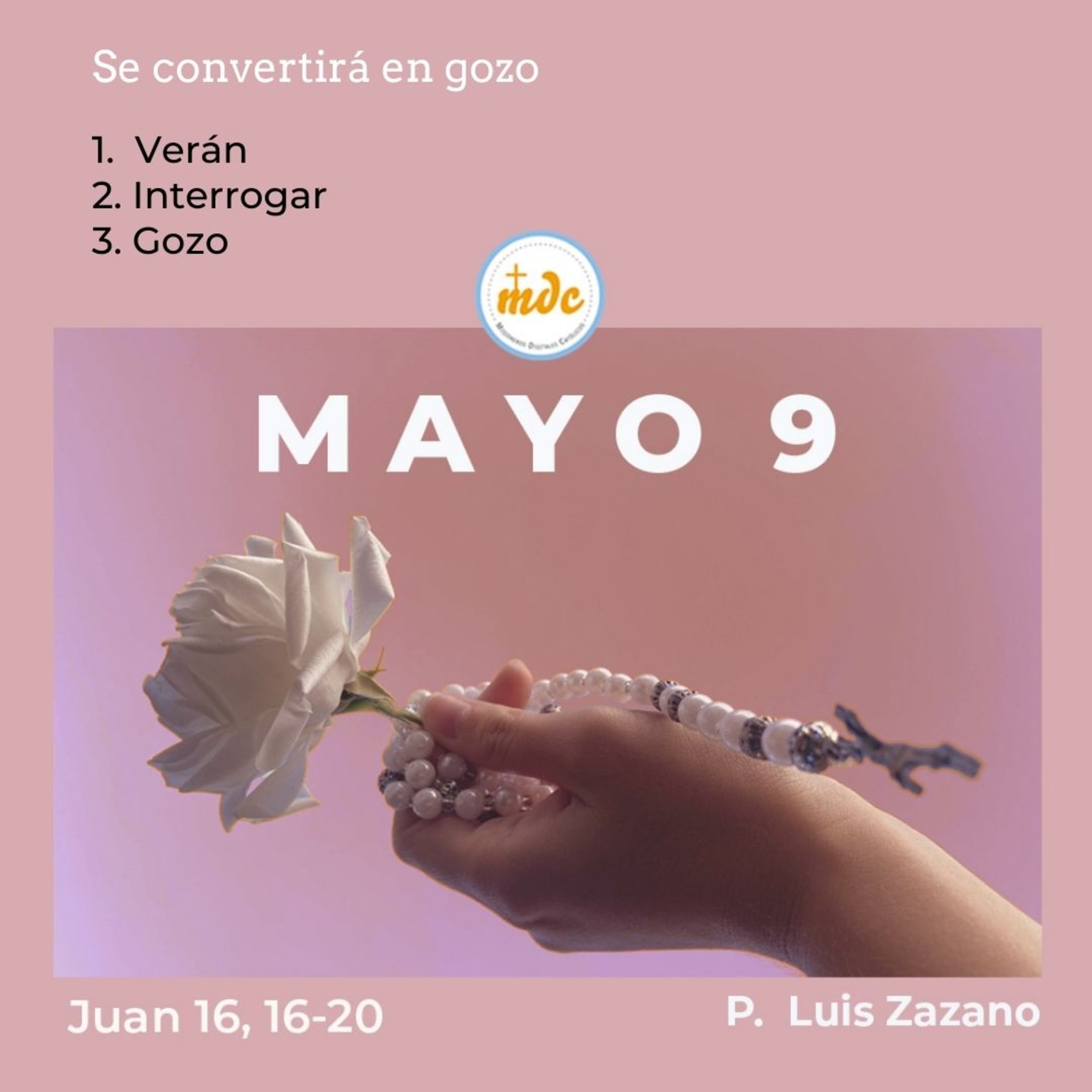 Juan 16, 16-20 episode artwork
