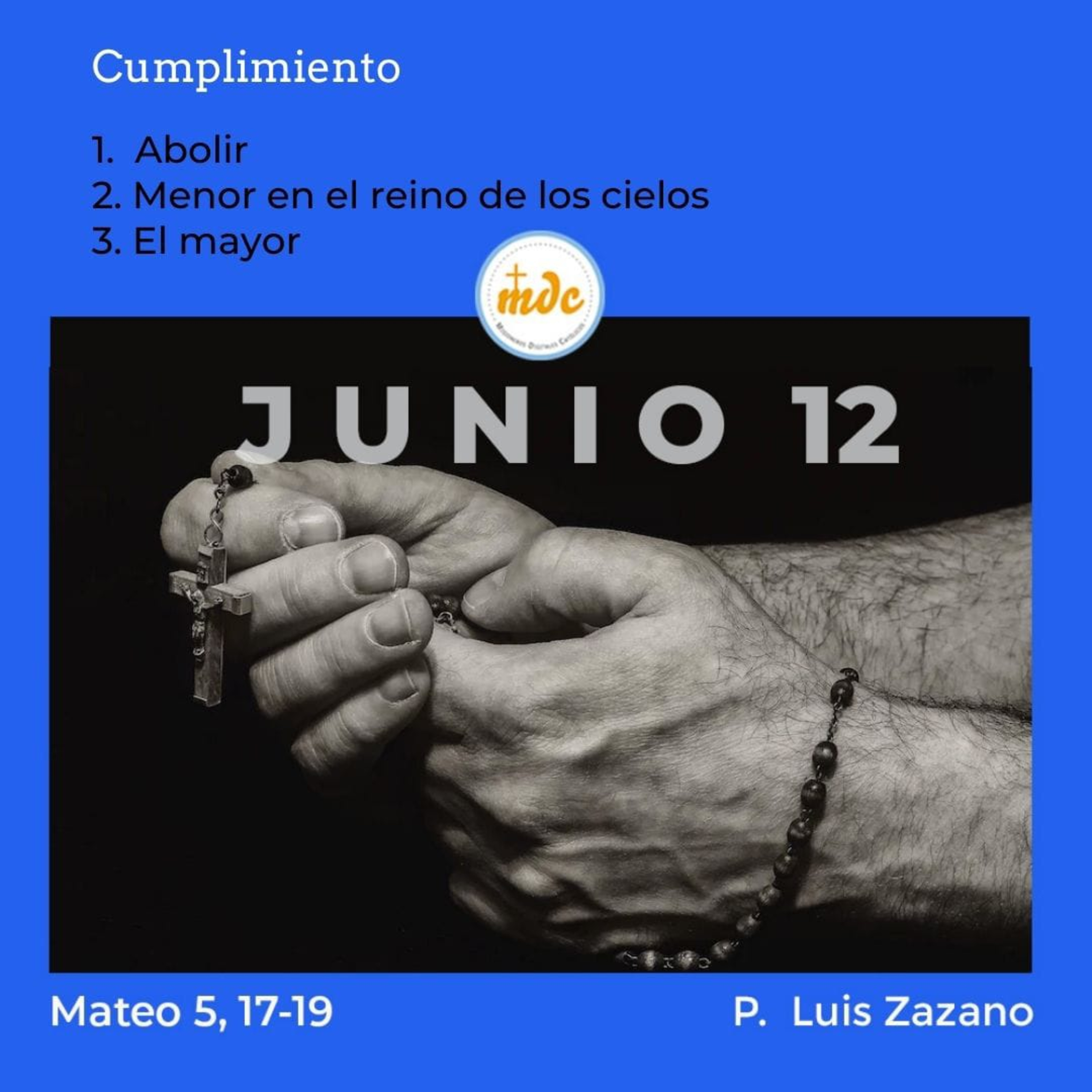 Mateo 5, 17-19 episode artwork