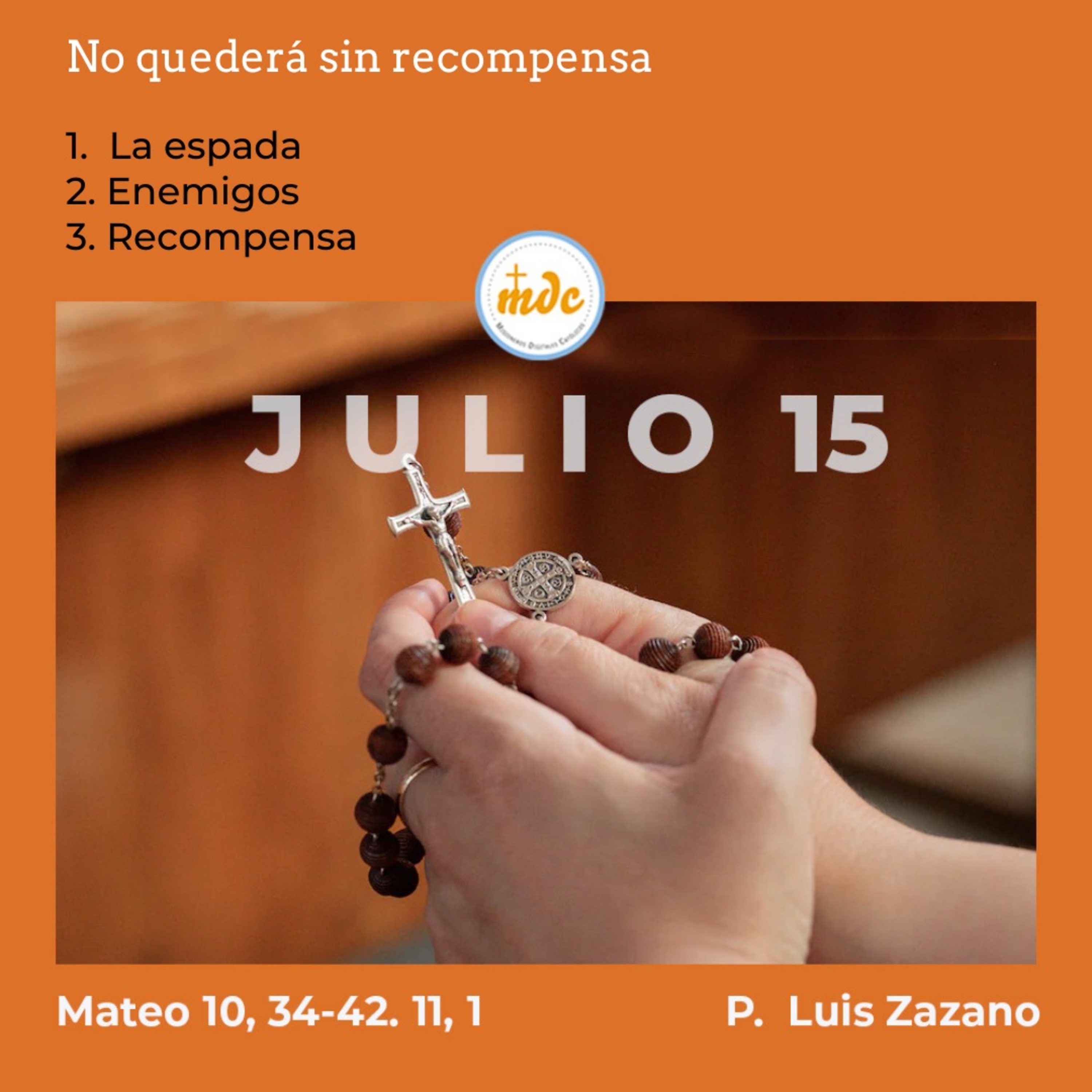 Mateo 10, 34-42. 11,1 episode artwork