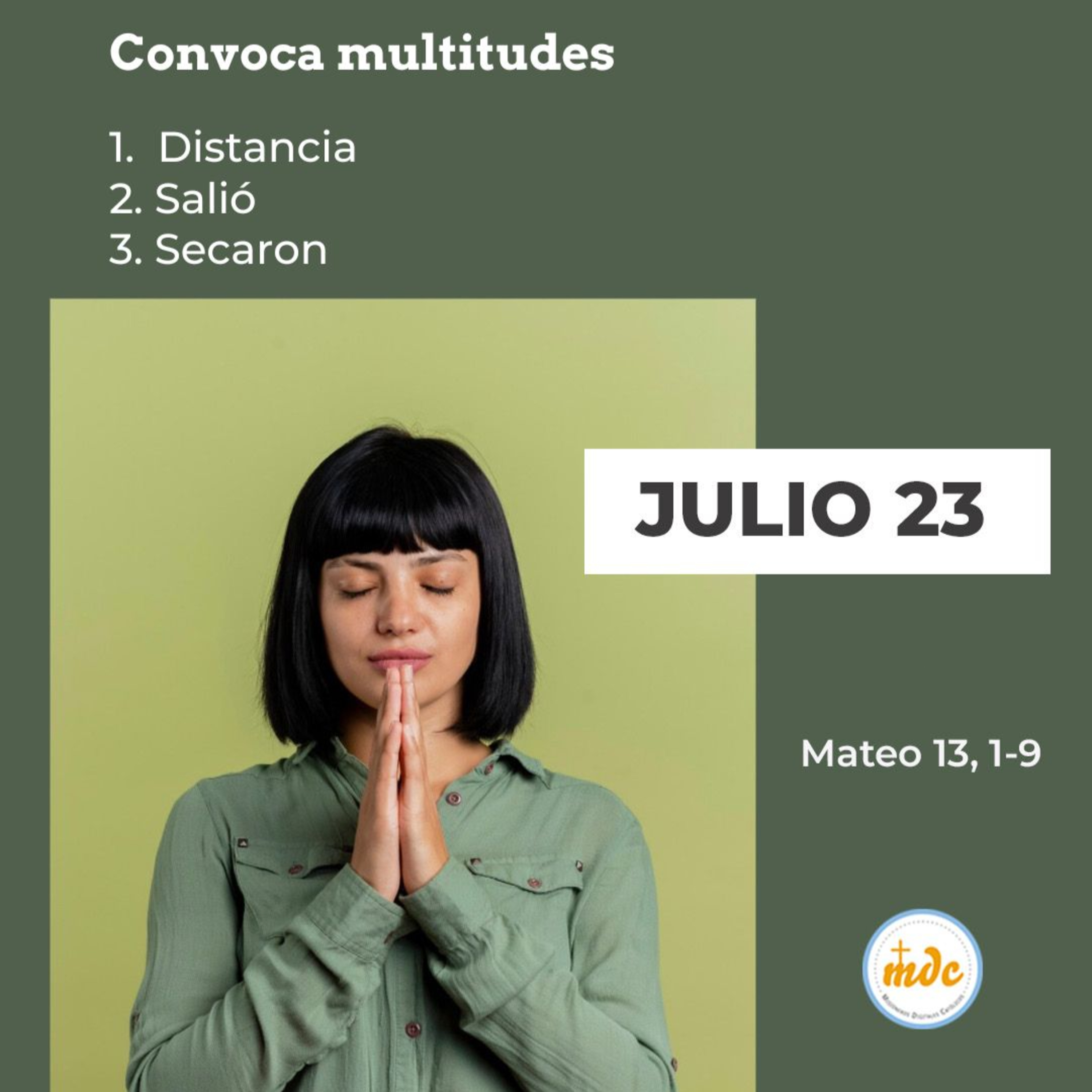 Reflexión diaria del Evangelio por el P. Luis Zazano