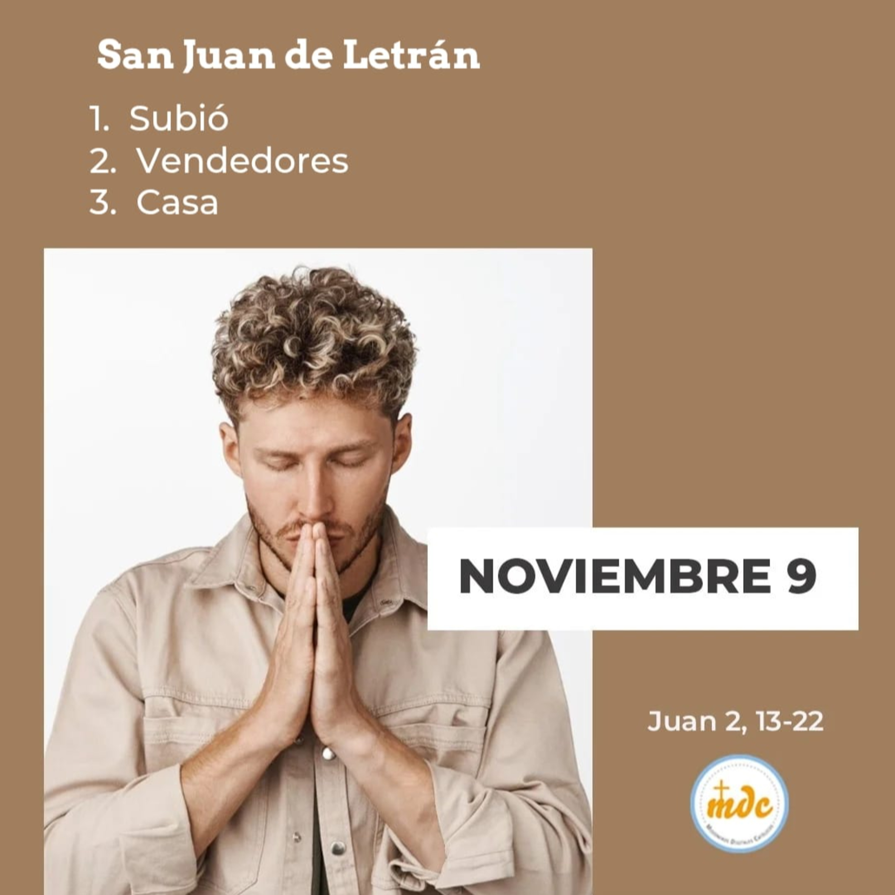 Juan 2, 13-22: San Juan de Letràn