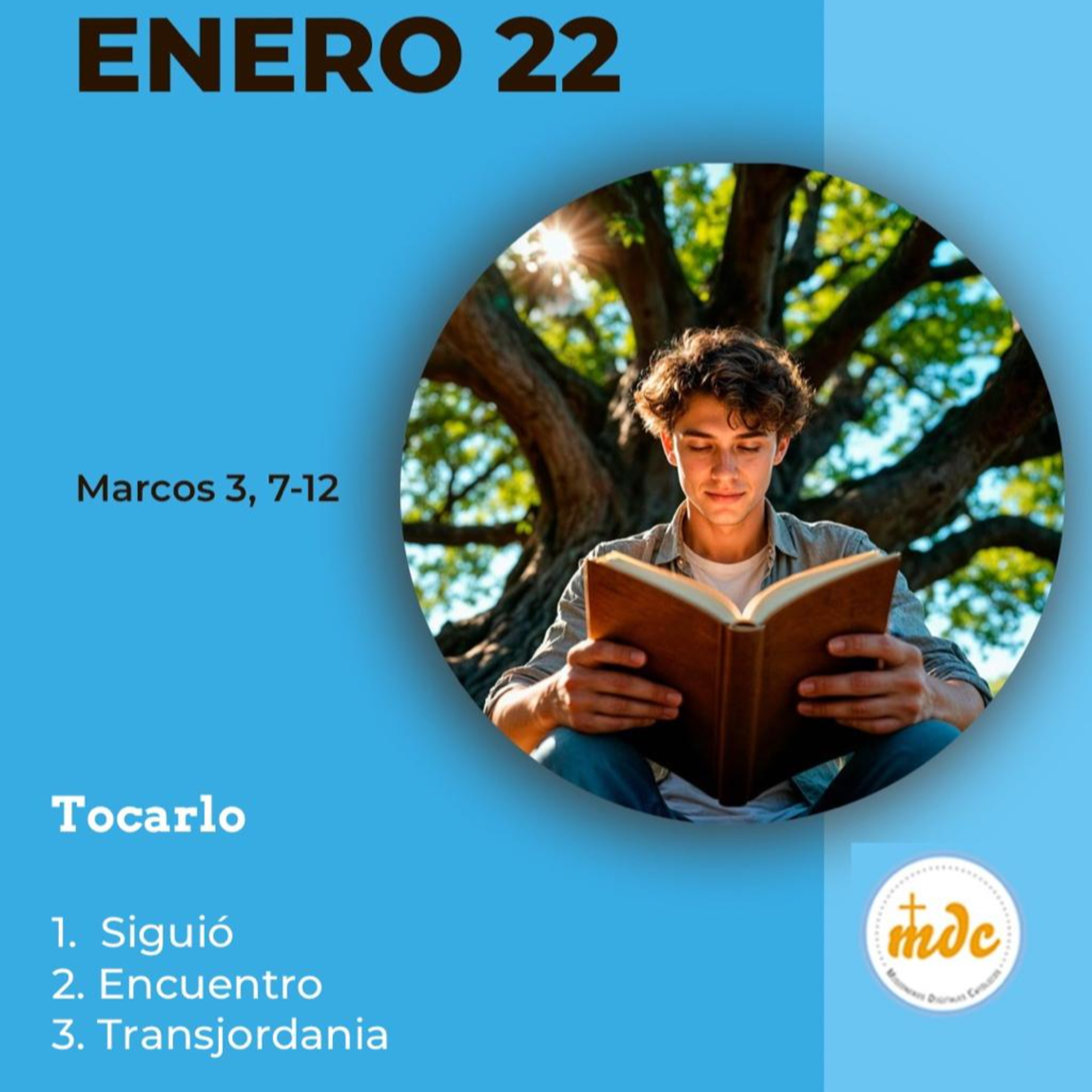 Marcos 3, 7-12: Tocarlo