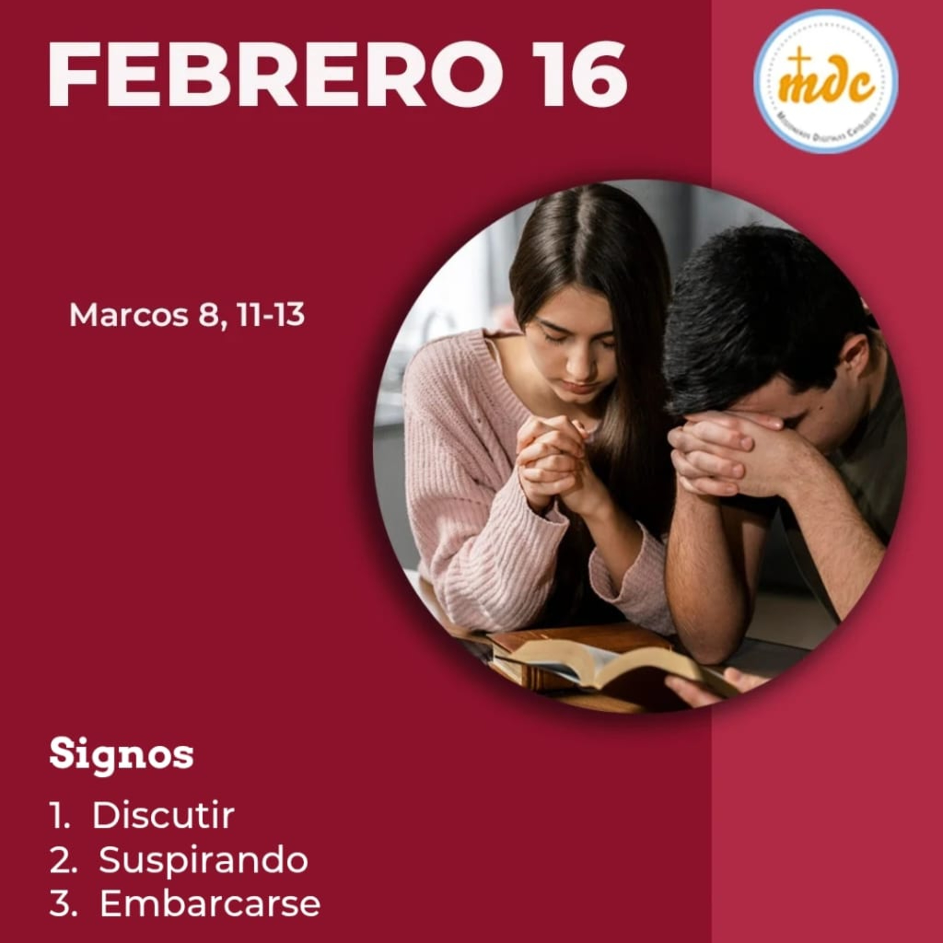 Marcos 8, 11-13: Signos