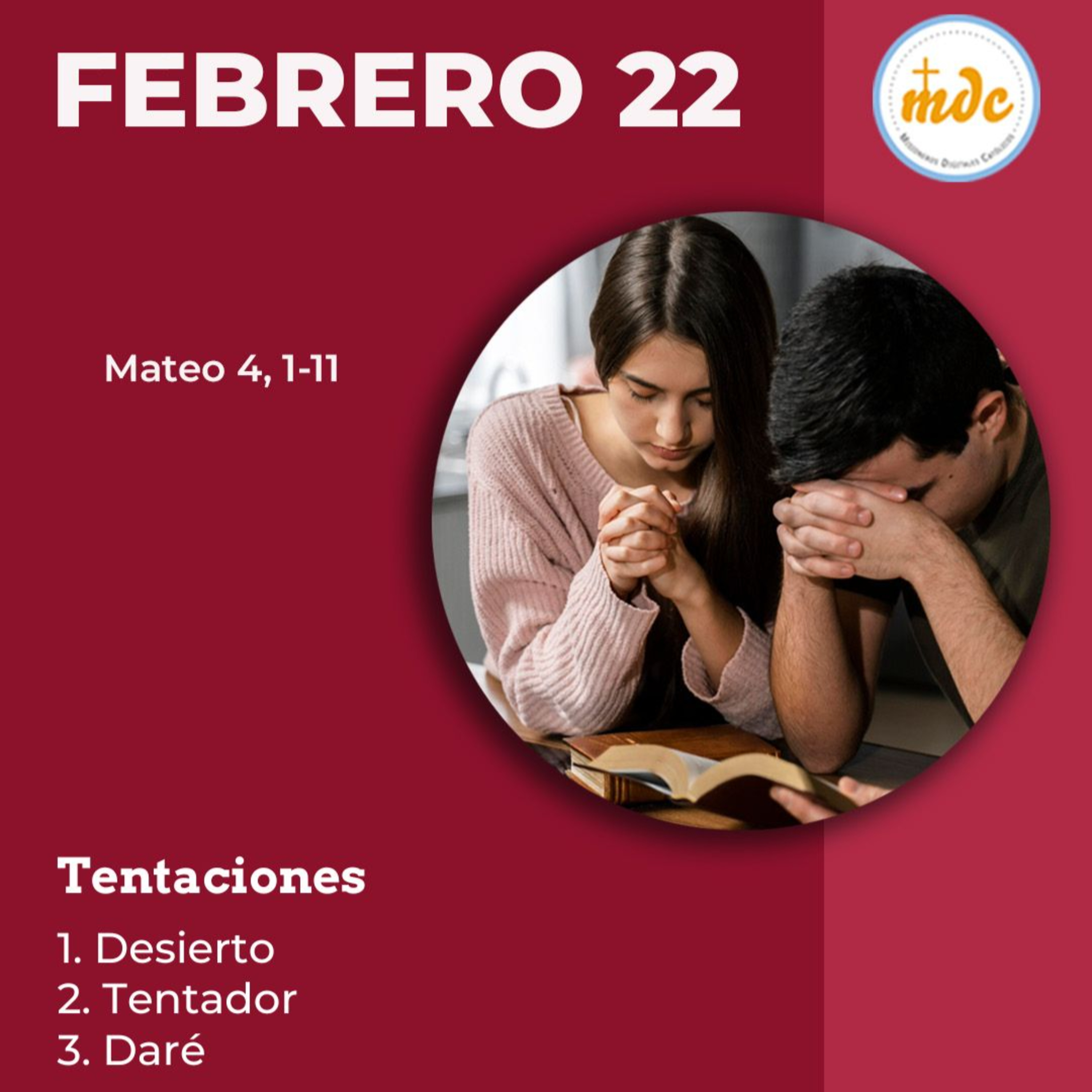 Mateo 4, 1-11: Tentaciones 