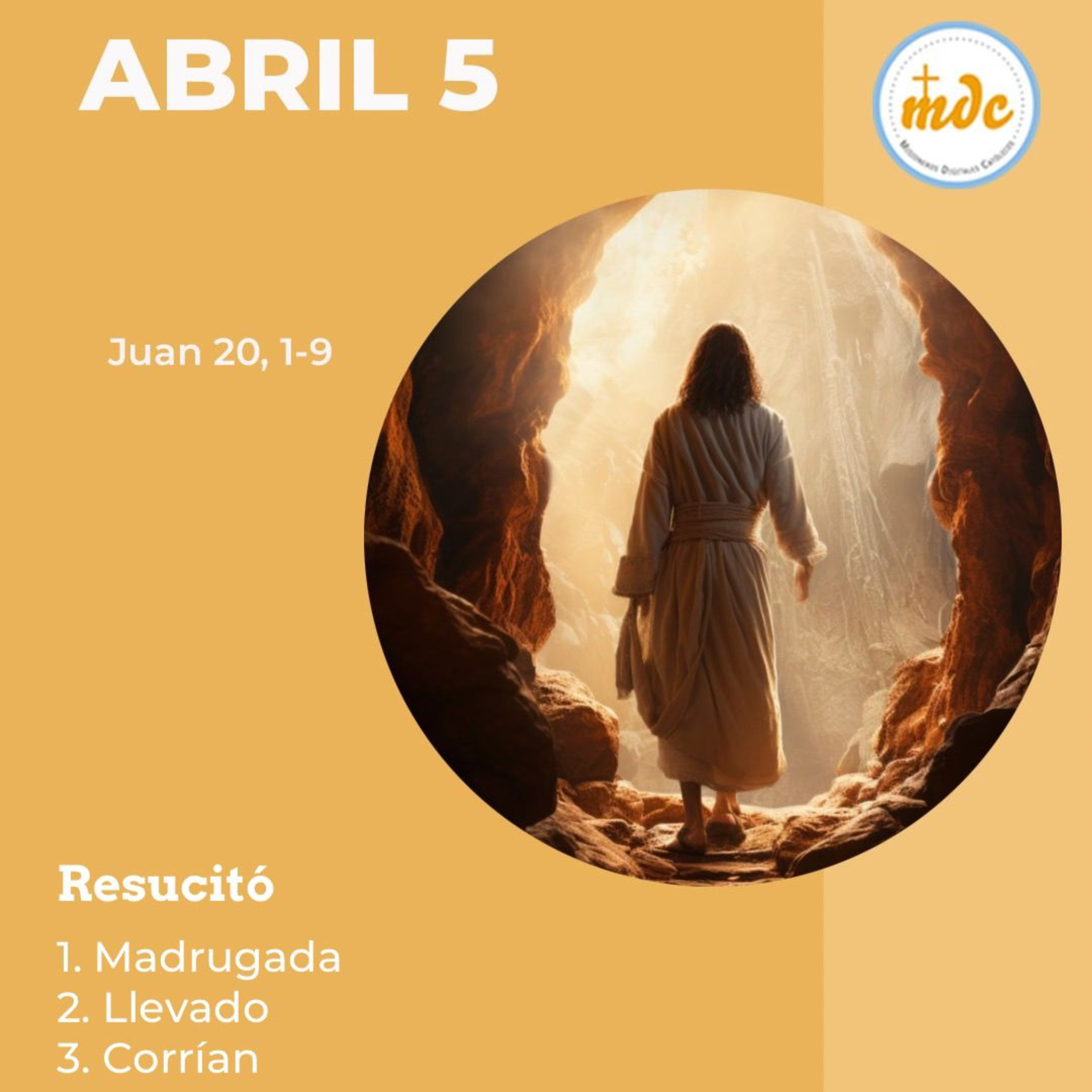 Juan 20, 1-9: Resucitó 