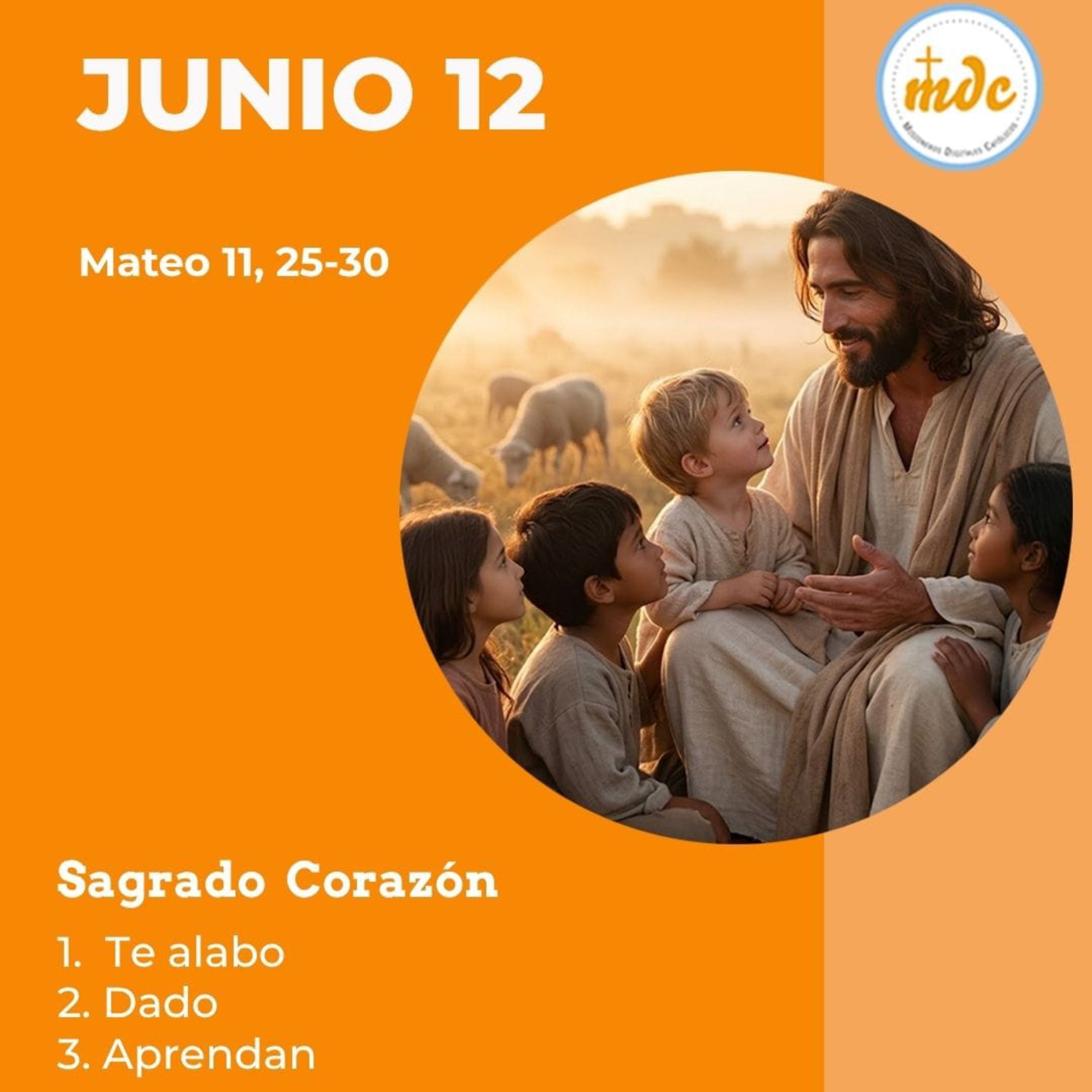 Mateo 11, 25-30: Sagrado Corazón 