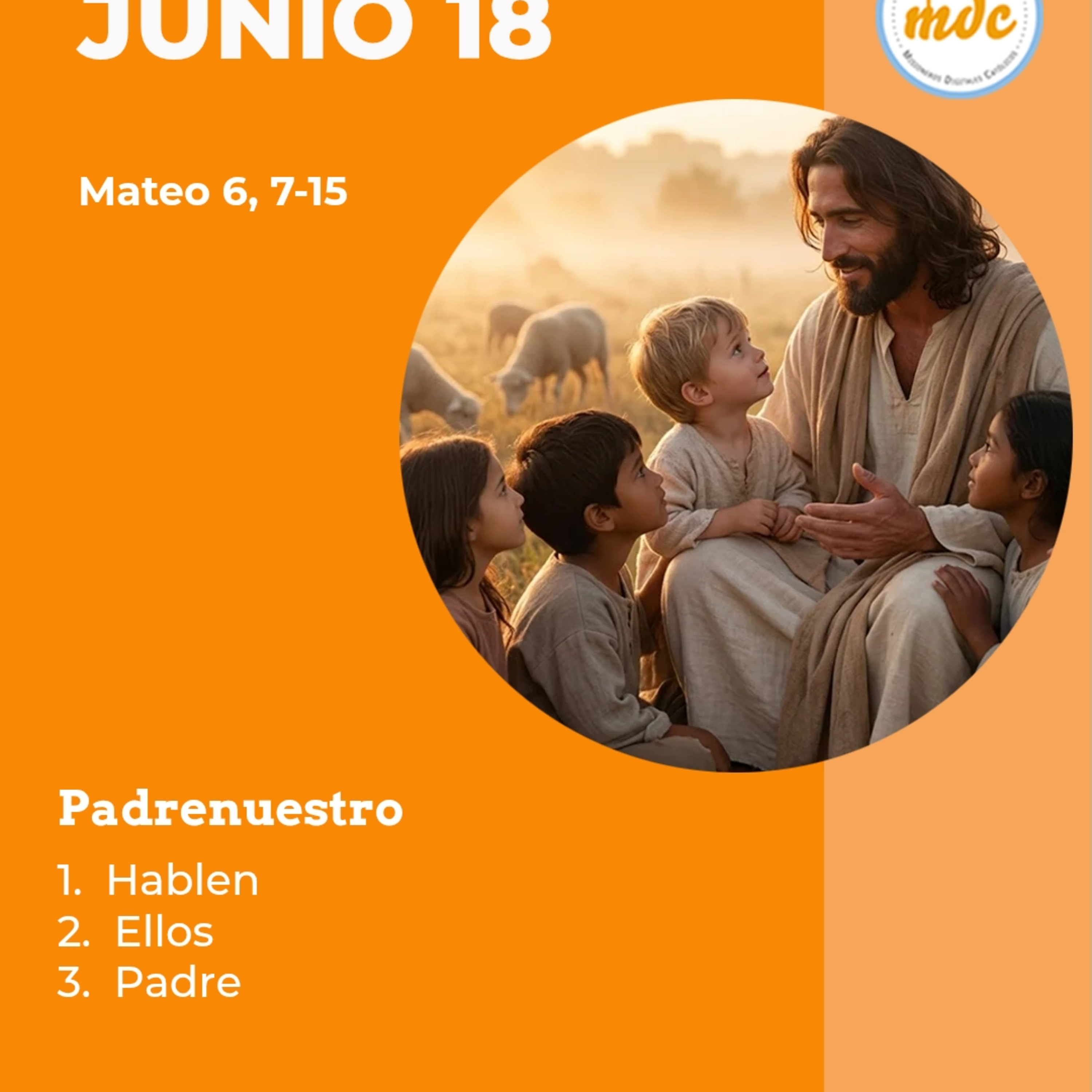 Mt 6, 7-15: Padrenuestro 