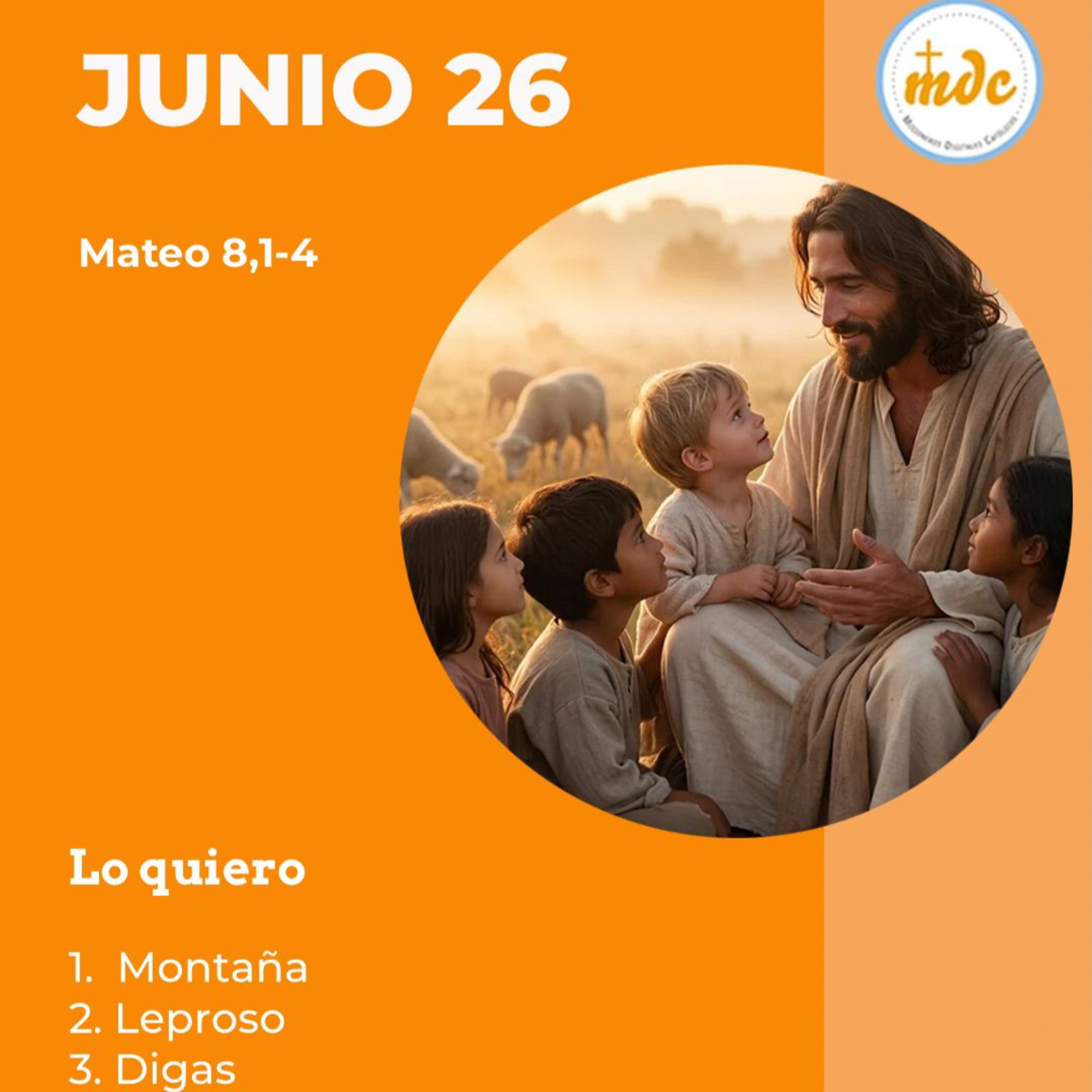 Mateo 8, 1-4: Lo quiero  episode artwork