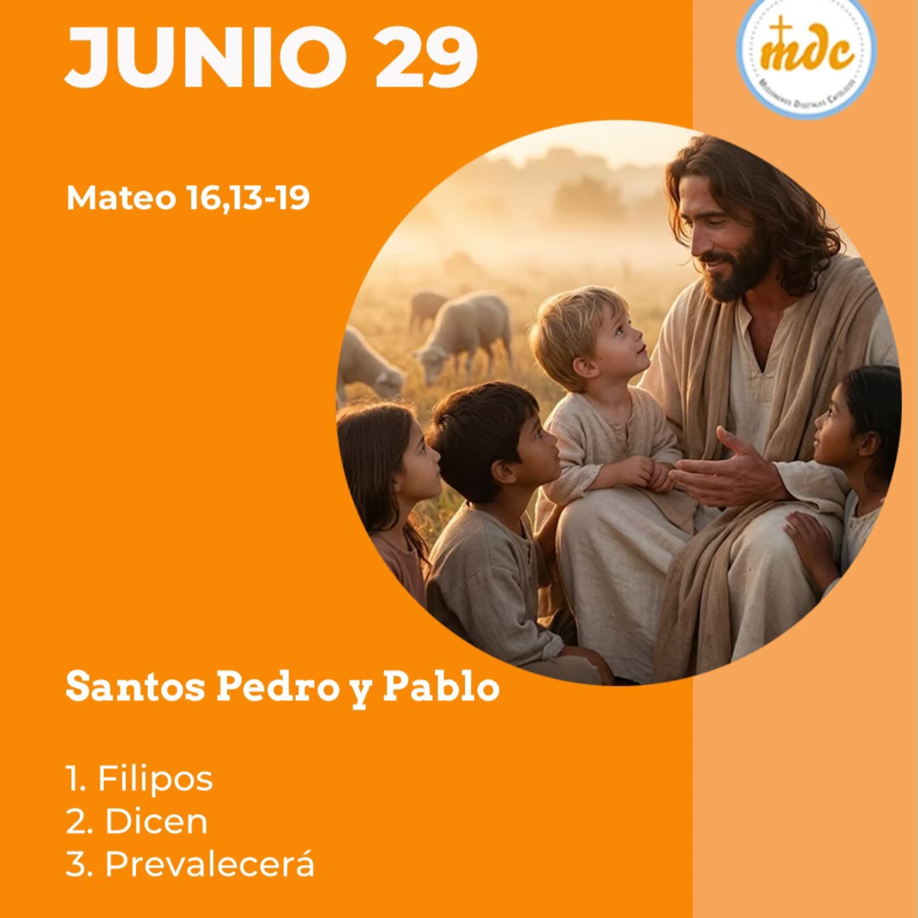 Mateo 16, 13-19 episode artwork