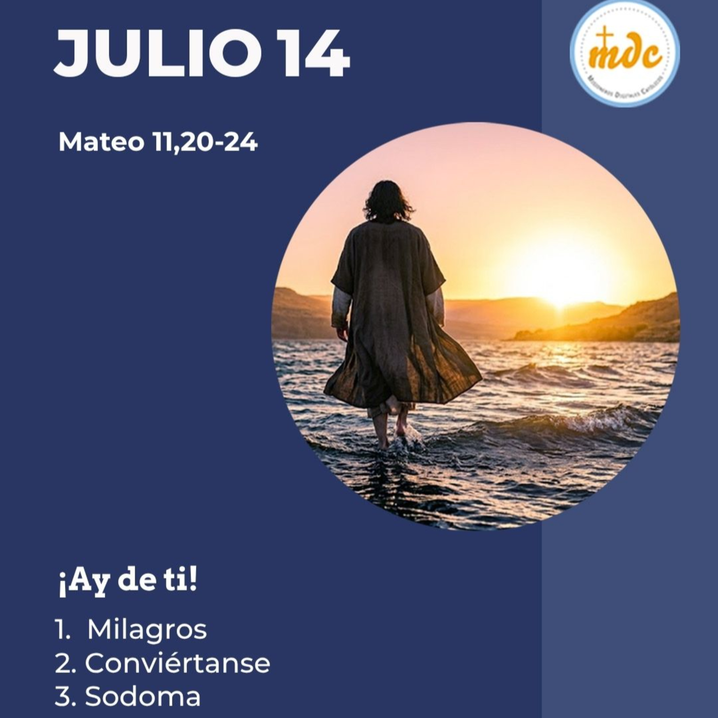 Mateo 11, 20-24: ¡Ay de ti! episode artwork