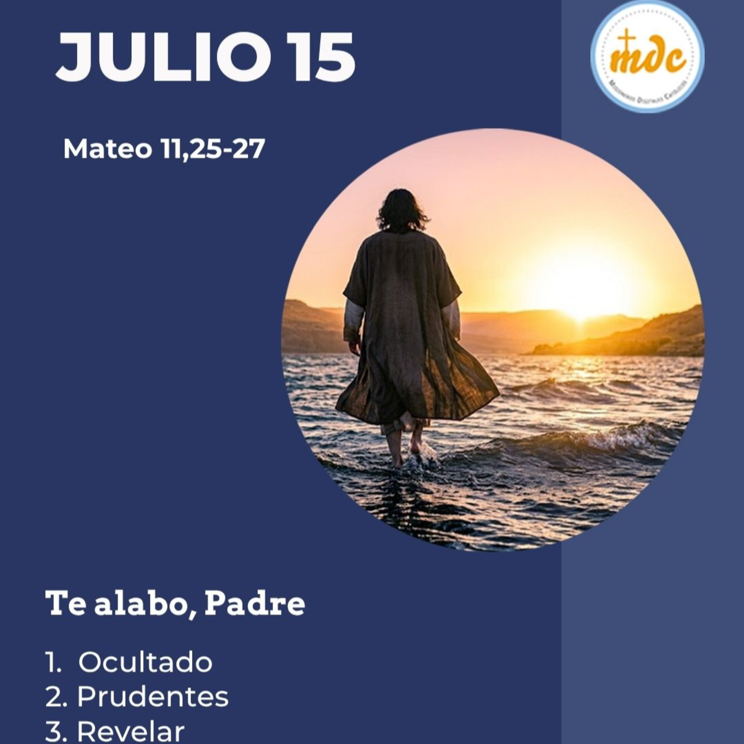 Mateo 11, 25-27: Te alabo, Padre episode artwork