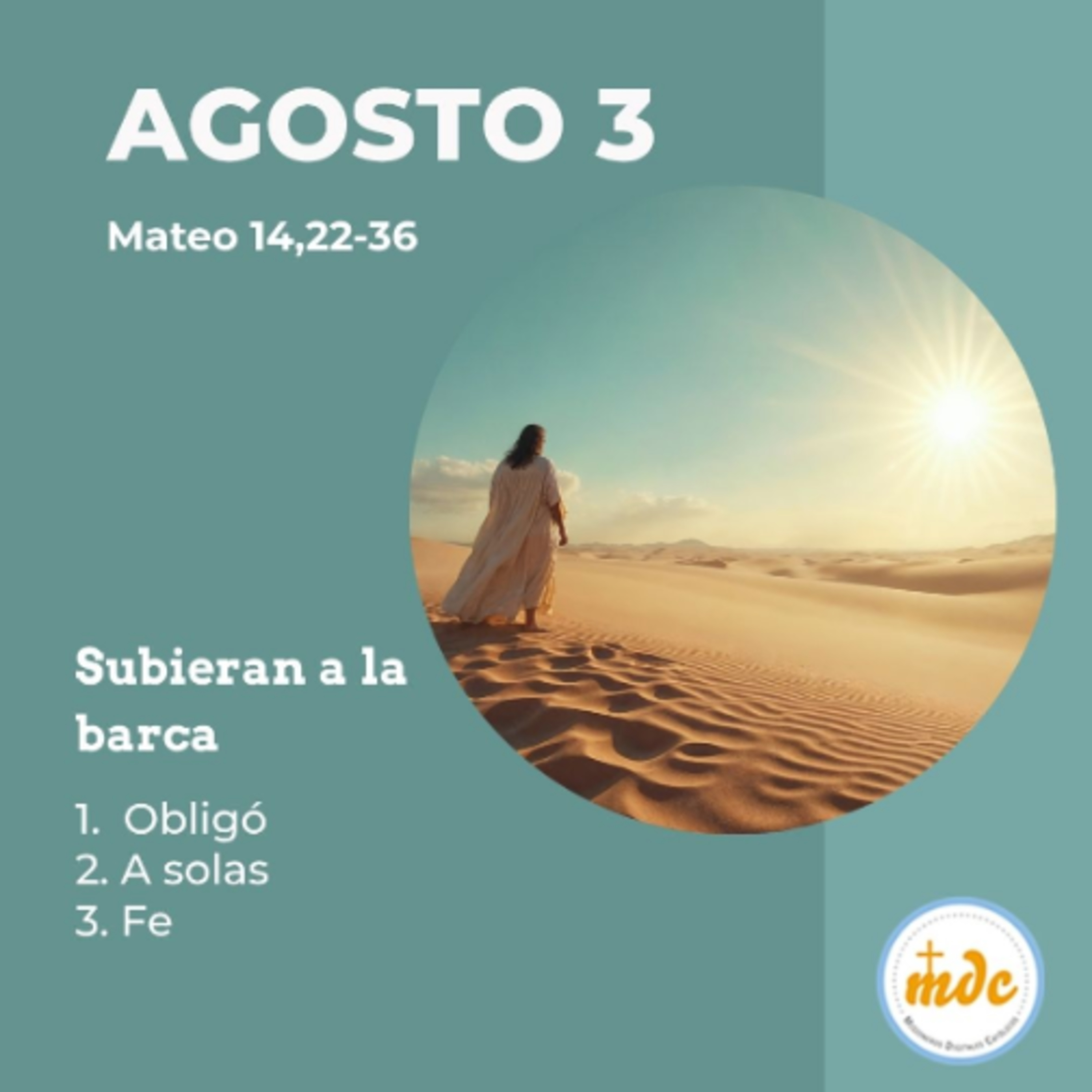 Mateo 14, 22-36 episode artwork