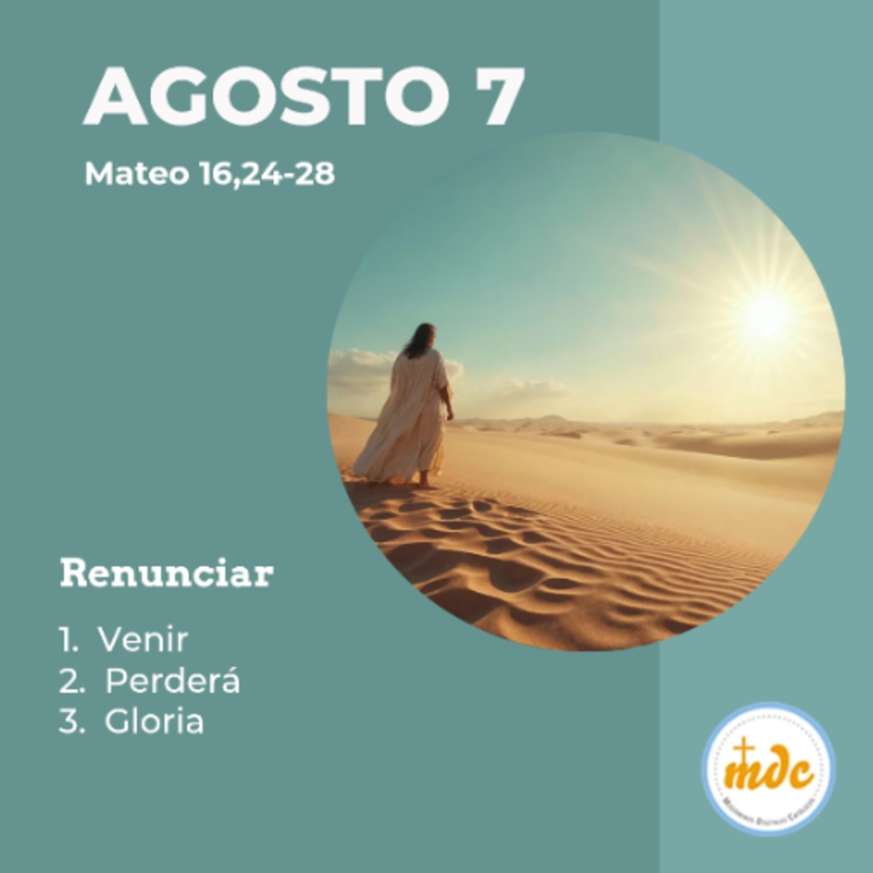 Mateo 16, 24-28 episode artwork