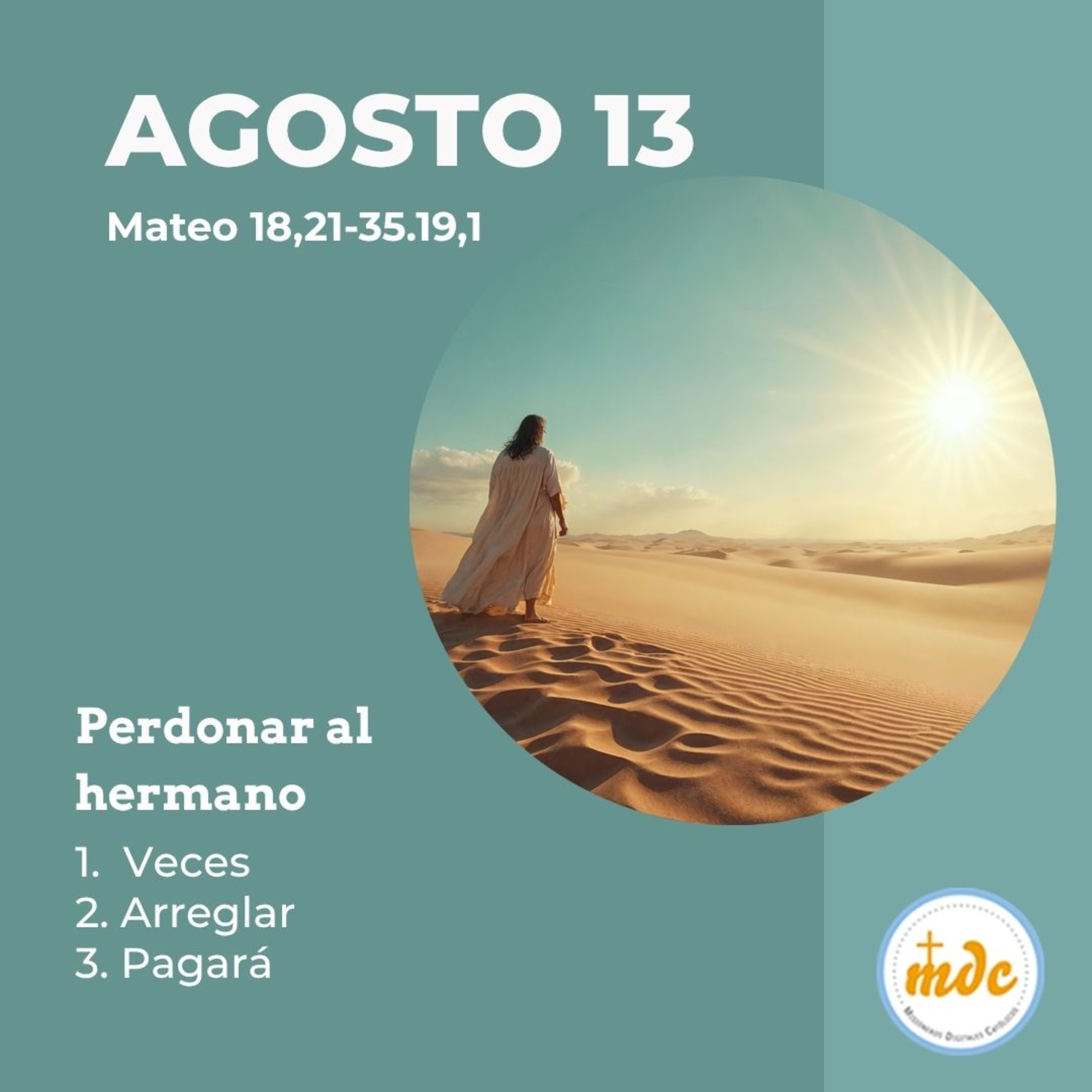 Mateo 18, 21-35. 19, 1: Perdonar al hermano  episode artwork