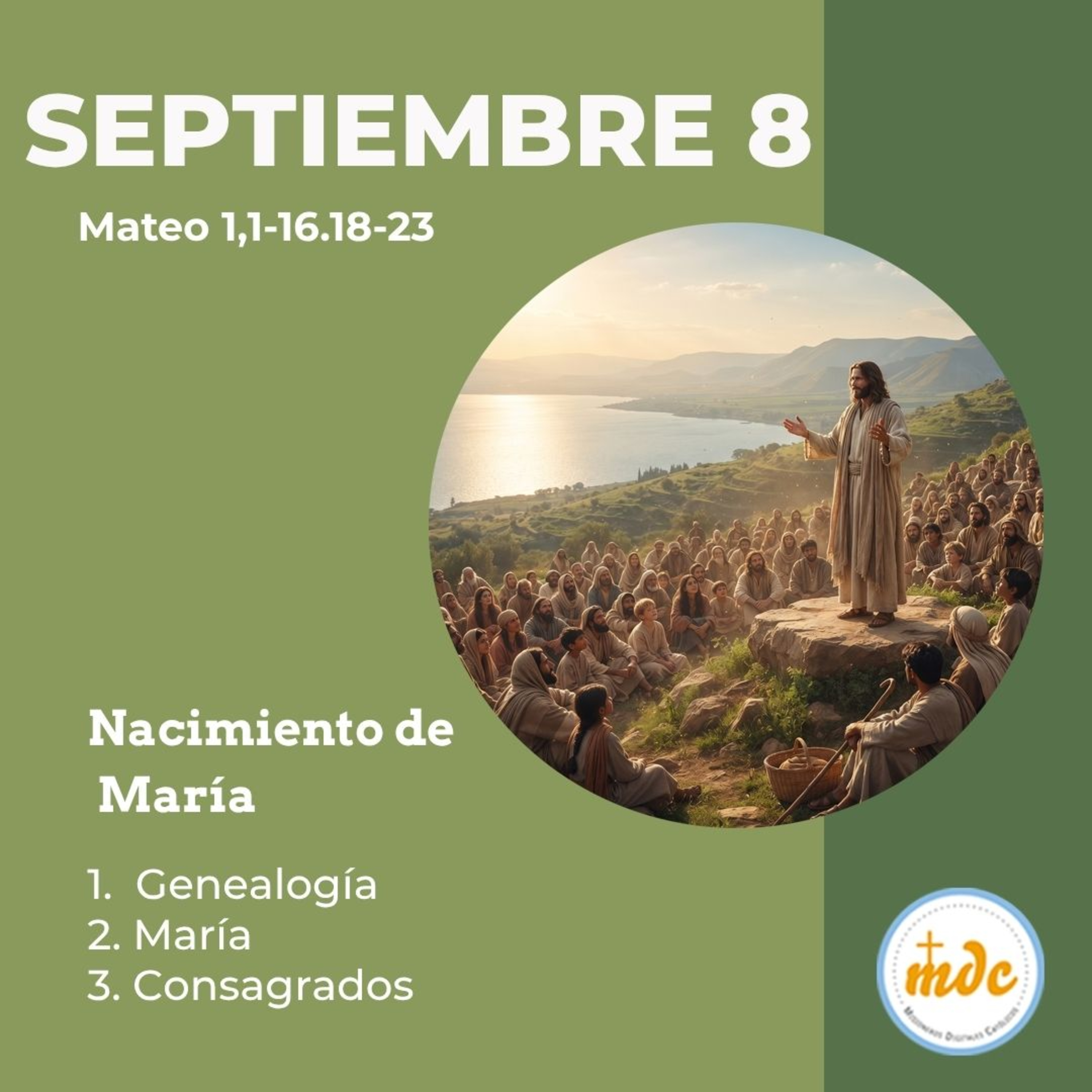 Mateo 1, 1-16, 18-23 episode artwork