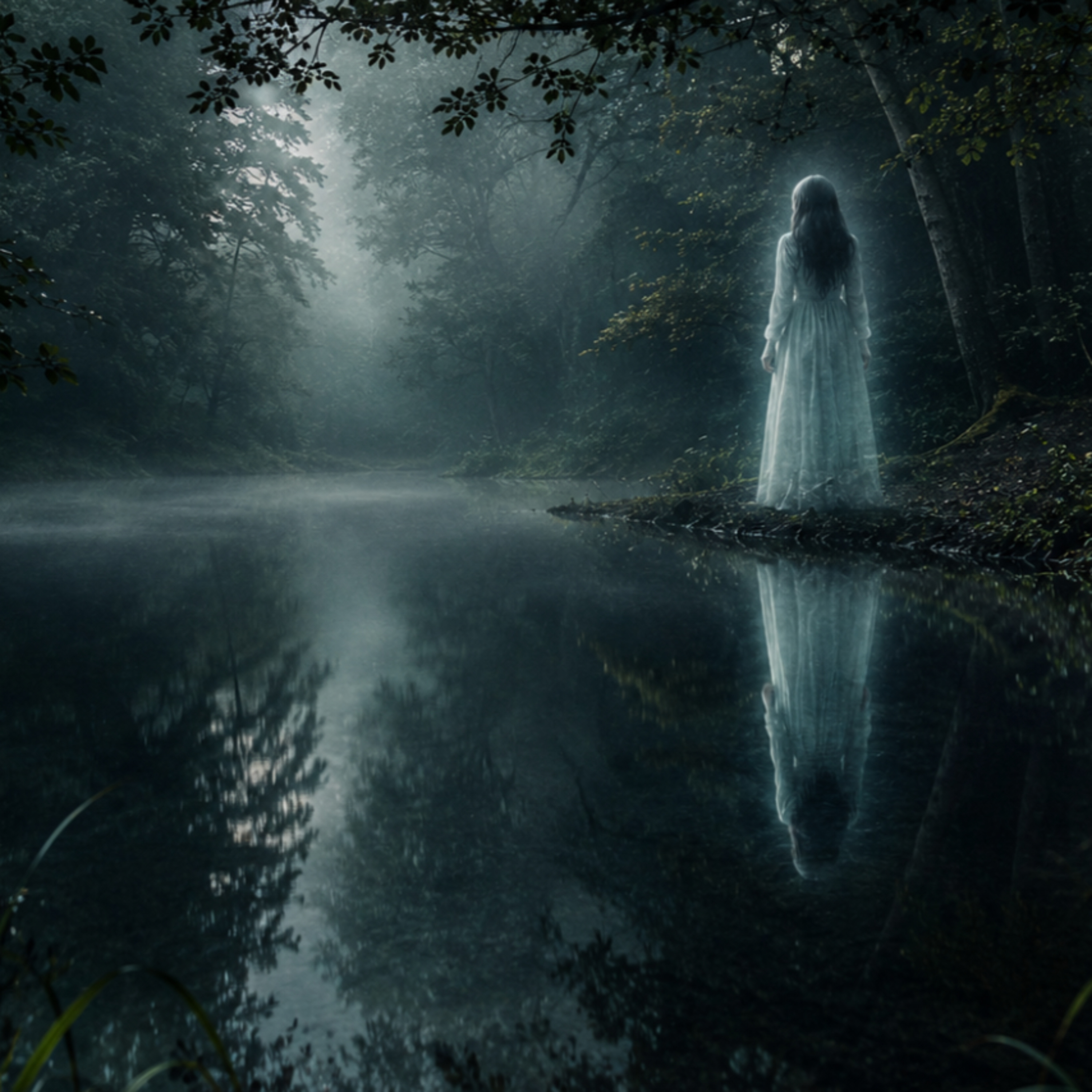 The Silent Pool, Surrey - The Drowned Girl Beneath the Water