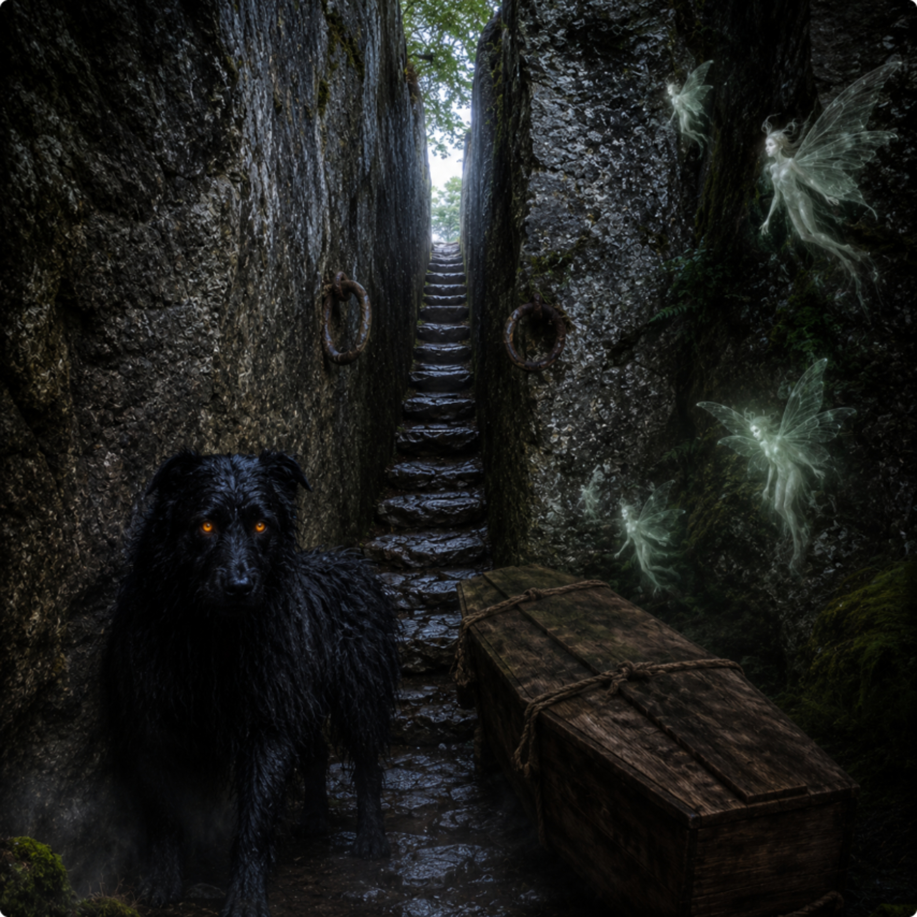 The Fairy Steps of Beetham Fell - Cumbria's Haunted Corpse Road, Fairy Legend & The Cappel Hellhound