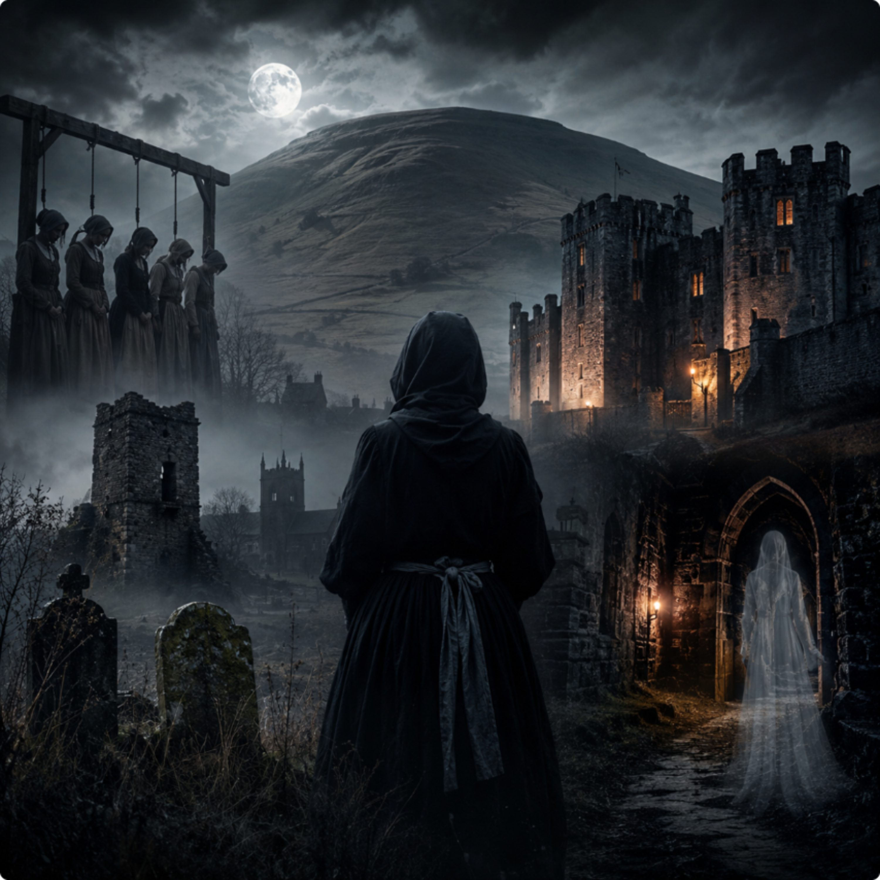 The Ghosts of Pendle Hill - Witches, Lancaster Castle & England's Most Haunted Landscape