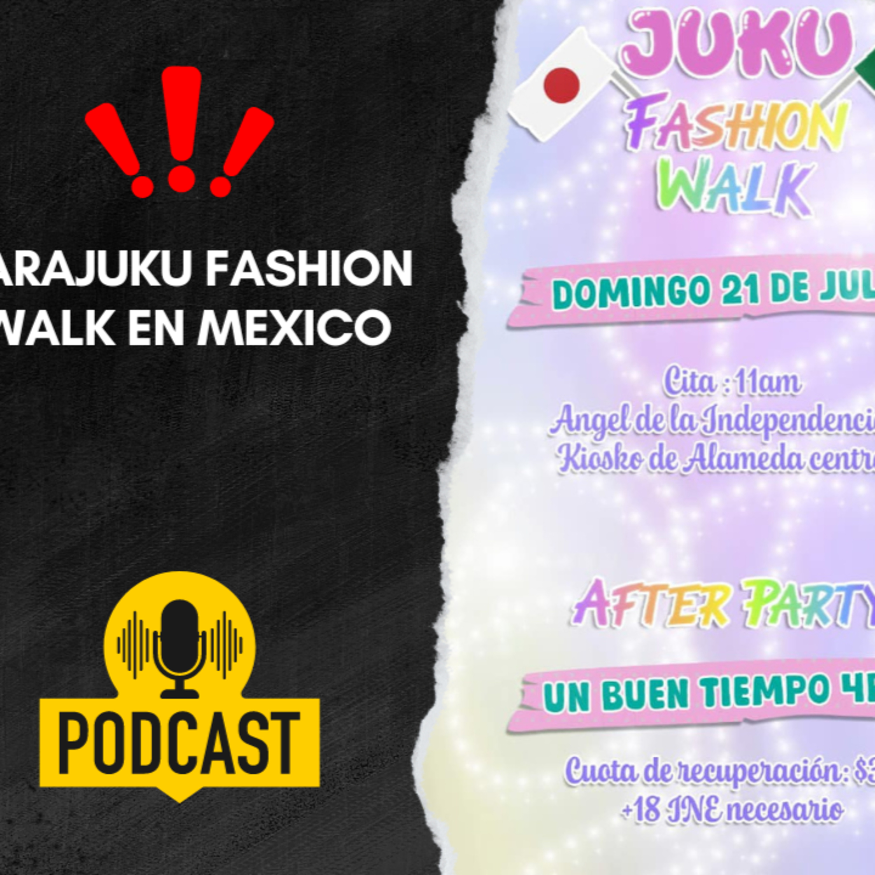 Anuncio Harajuku Fashion Walk 2024 - T3E05 - Psychedelic Visual Podcast episode artwork