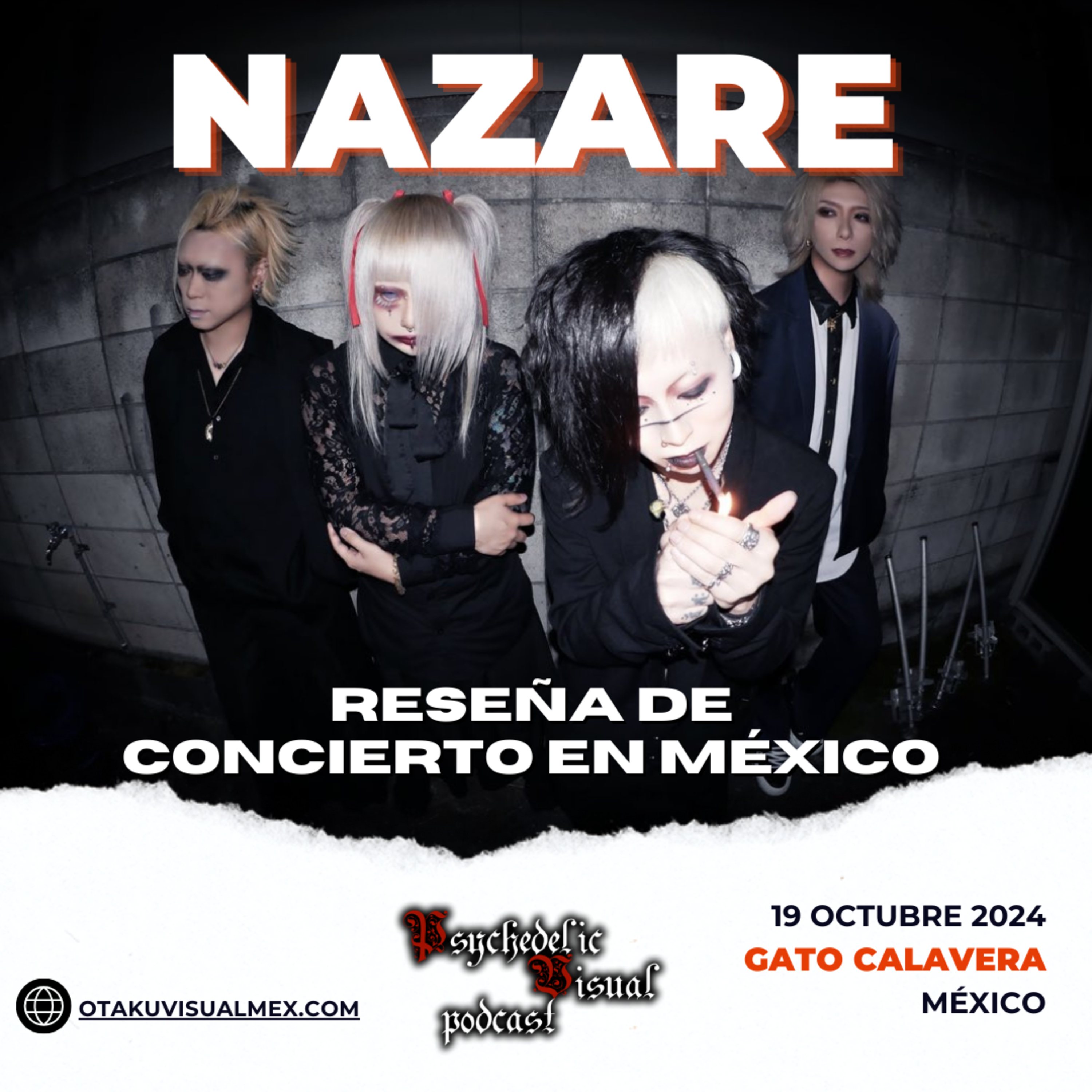 Reseña concierto de Nazare - T3E15 - Psychedelic Visual Podcast episode artwork