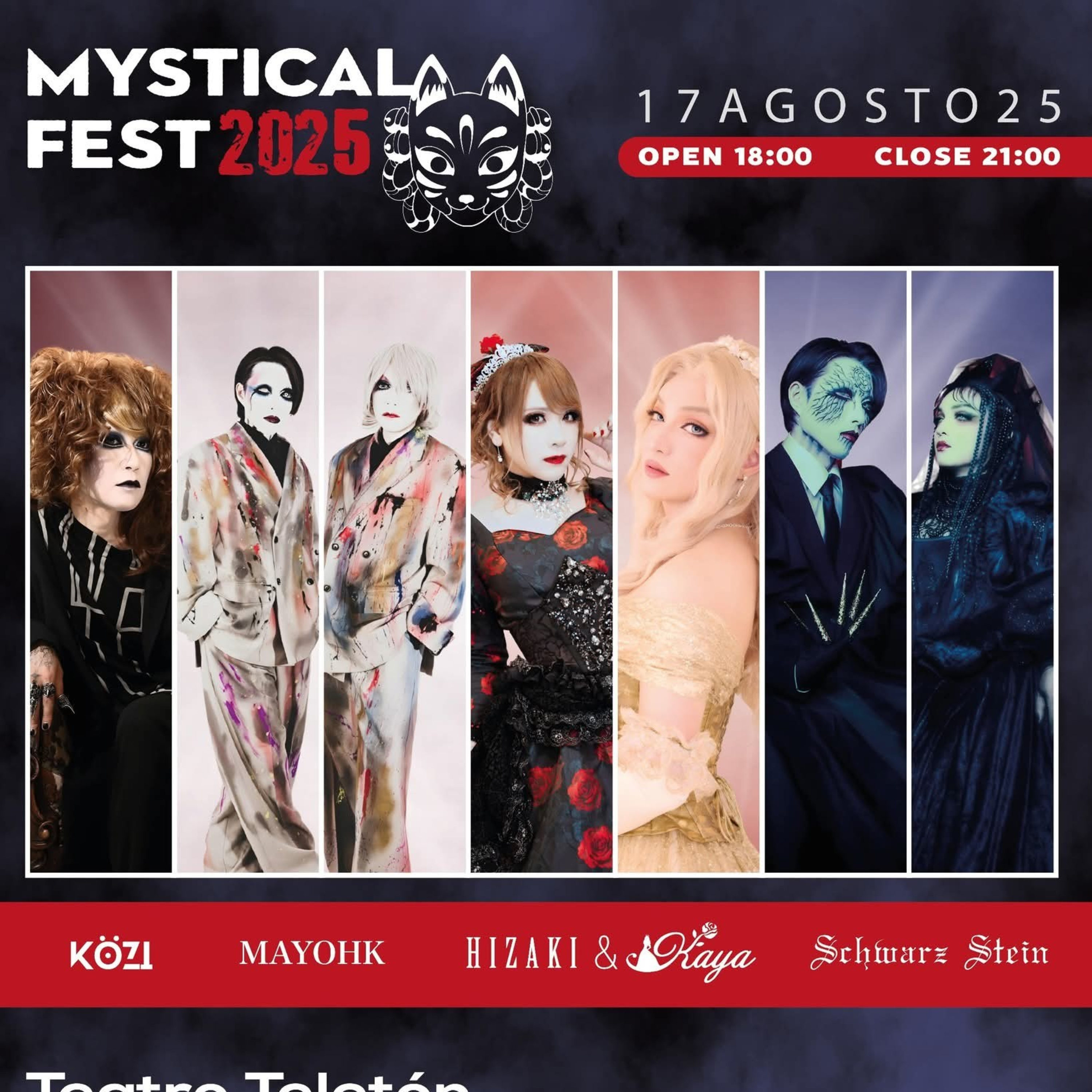 Anuncio Mystical Fest 2025 - Festival Visual Kei - T4E04 - Psychedelic Visual Podcast episode artwork