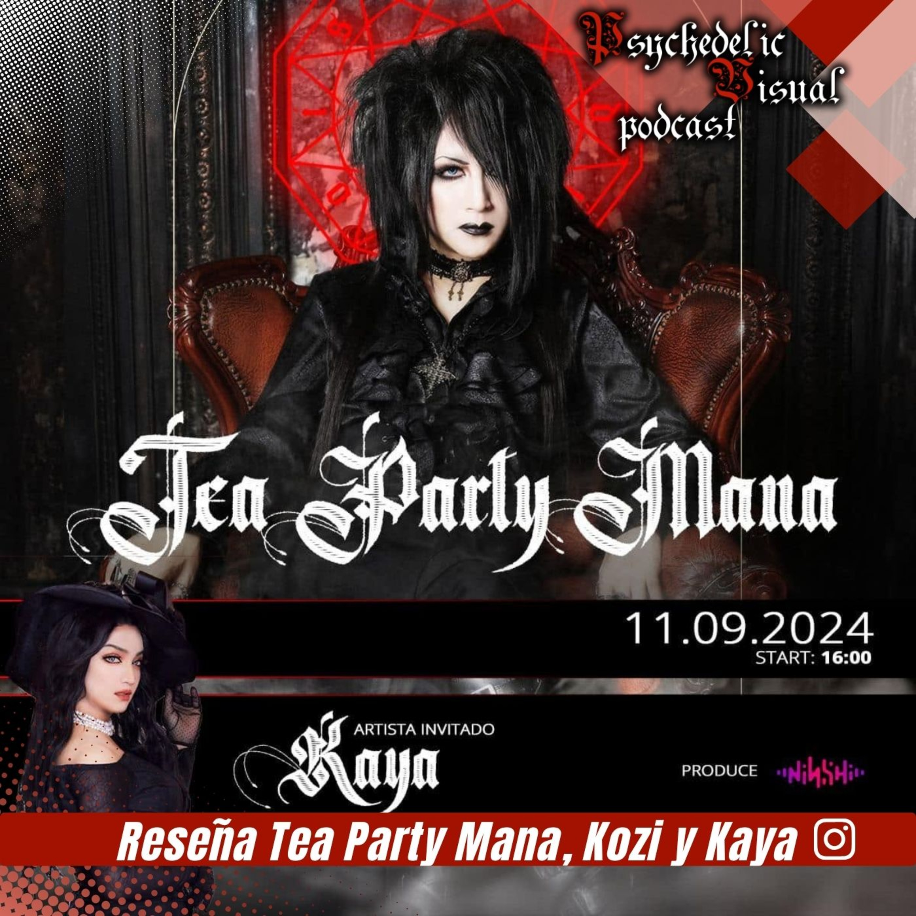 Reseña Tea Party Mana, Kozi y Kaya- T3E11 - Psychedelic Visual Podcast episode artwork